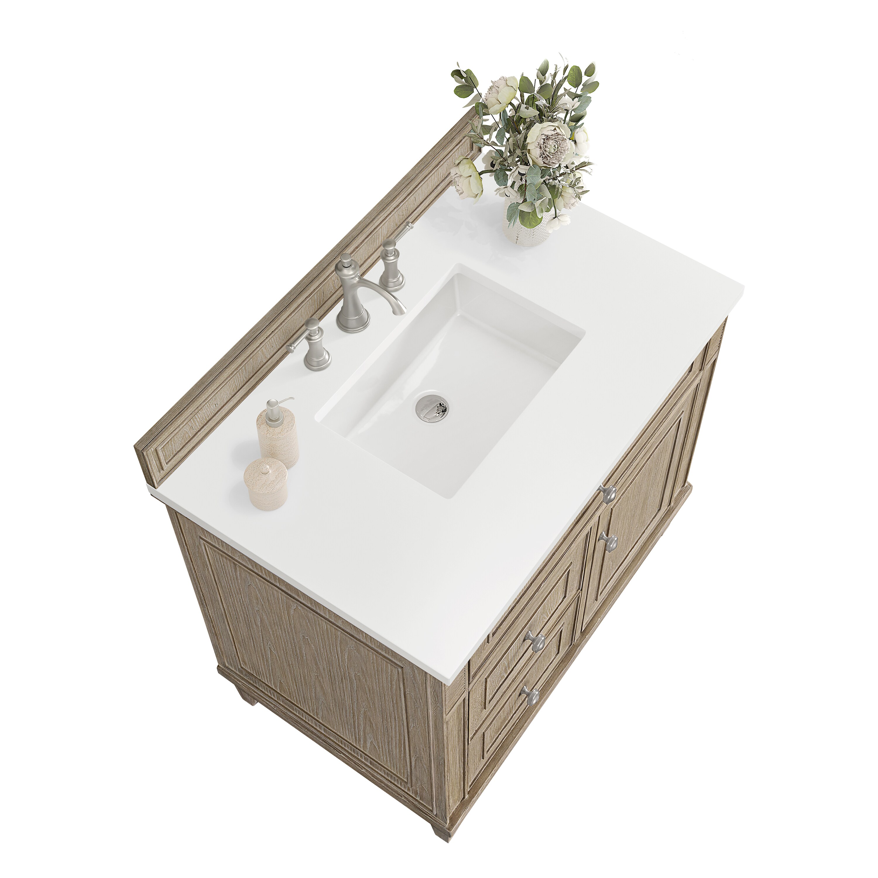 James Martin Vanities 424-V36-WWO-3WZ Bath-Vanity-Combo - View #6