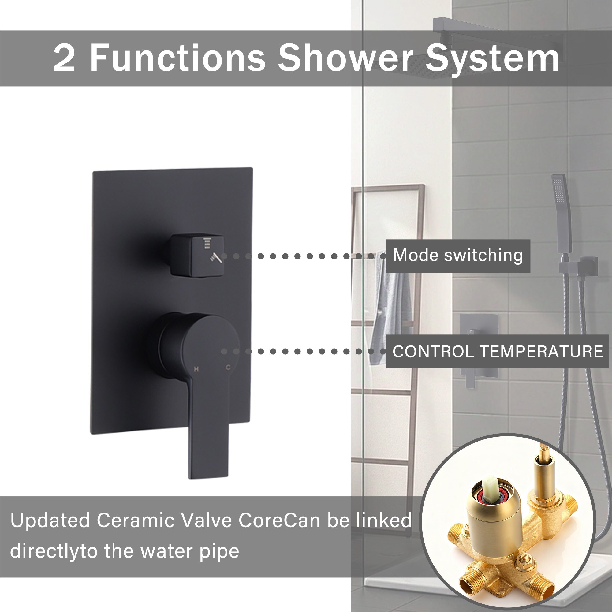 SILJOY W1217P435498 Showerhead-Bar-Panels - View #4