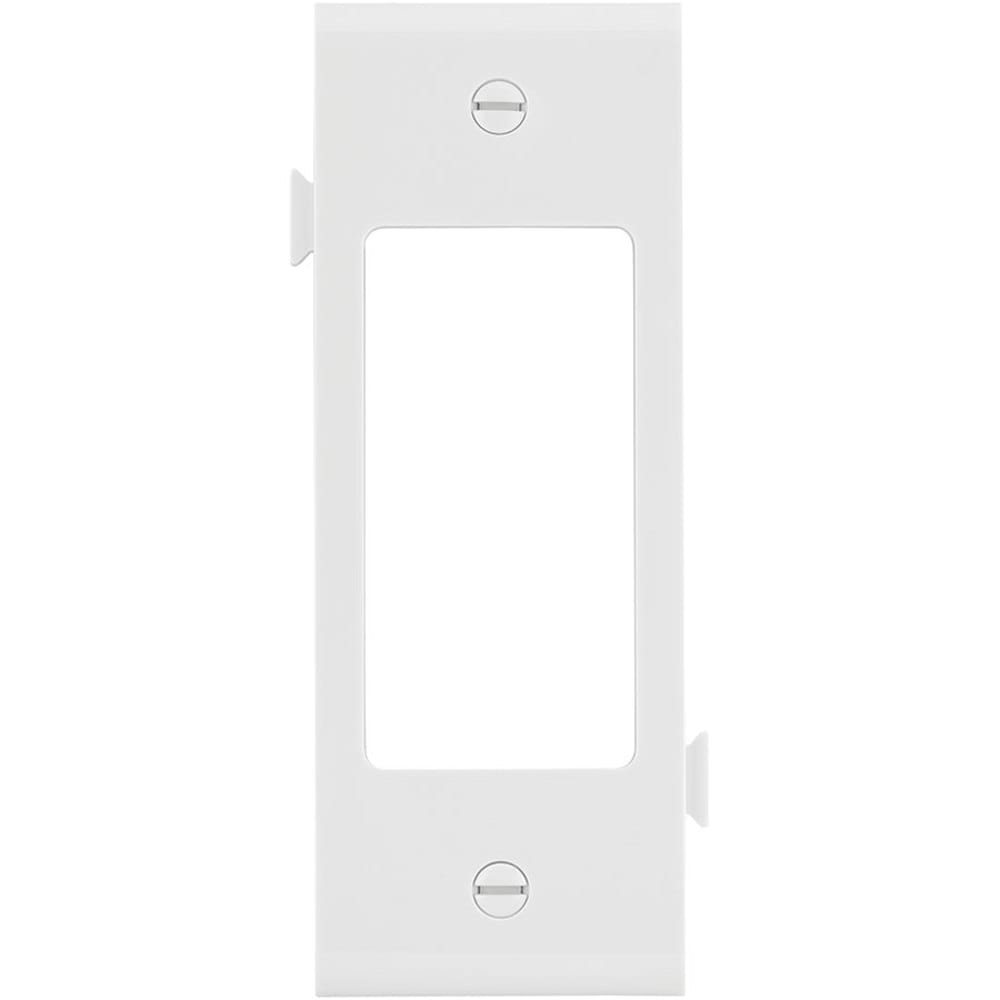 Eaton STC26W-F-LW 1 -Gang Midsize Size White Polycarbonate Indoor Decorator Wall Plate
