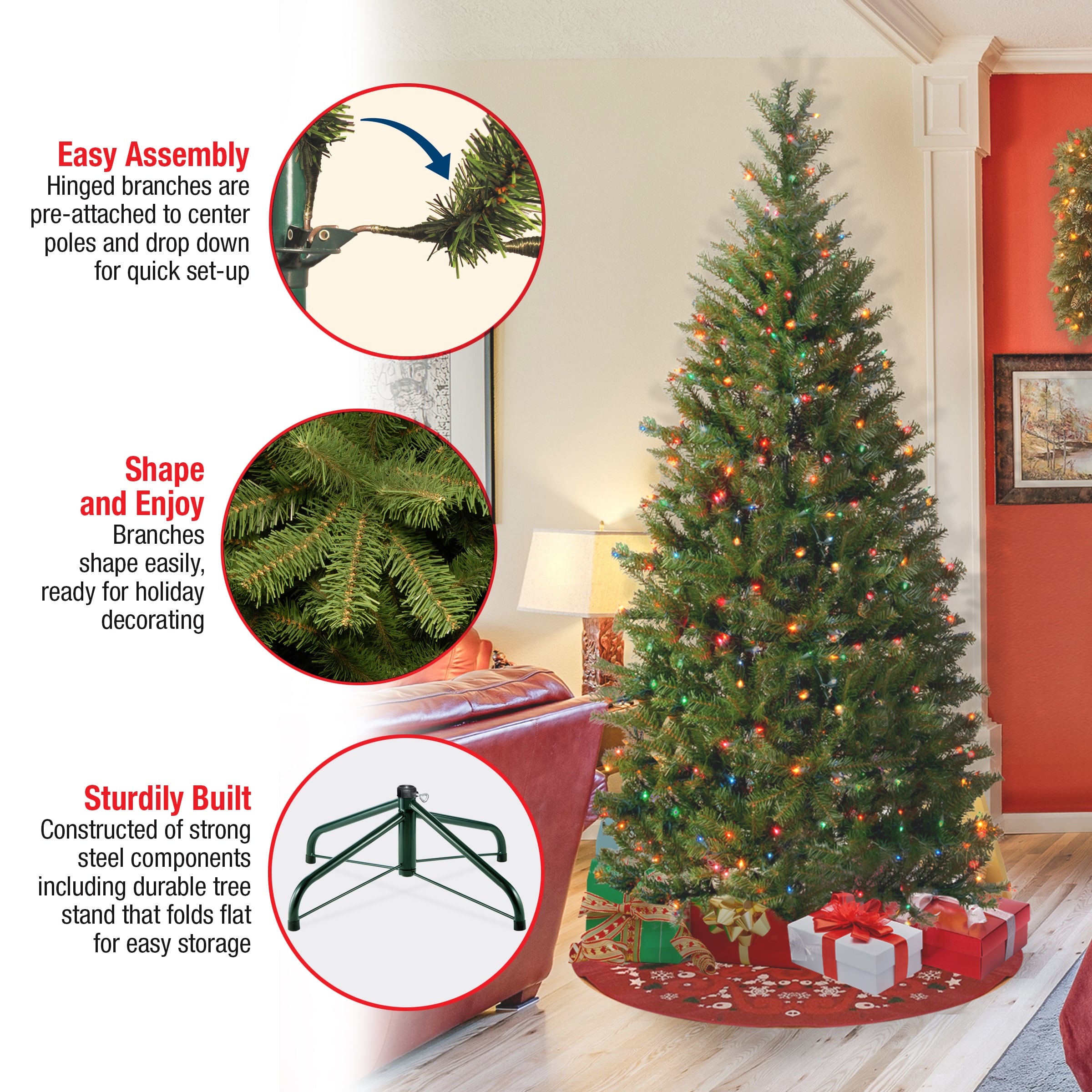 National Tree Company AP7-301-70 Artificial-Christmas-Trees - View #7