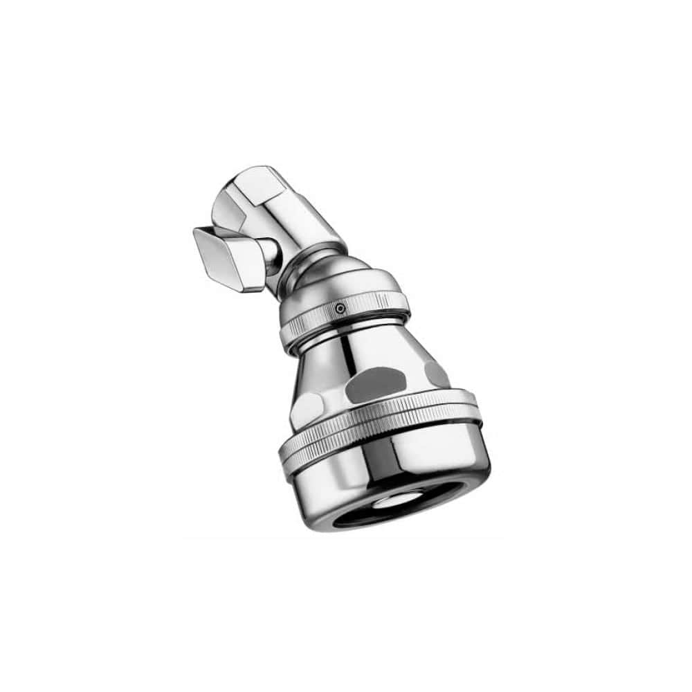 Sloan  AC11 ActOMatic Chrome Plated SelfCleaning Shower Head with Thumb Screw Volume Control
