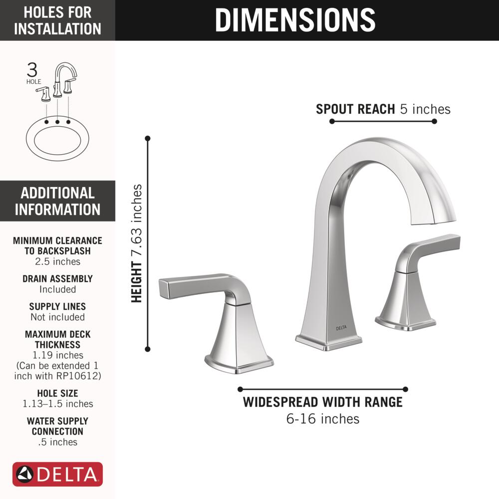 Delta 35854LF Lavatory-Faucets - View #4