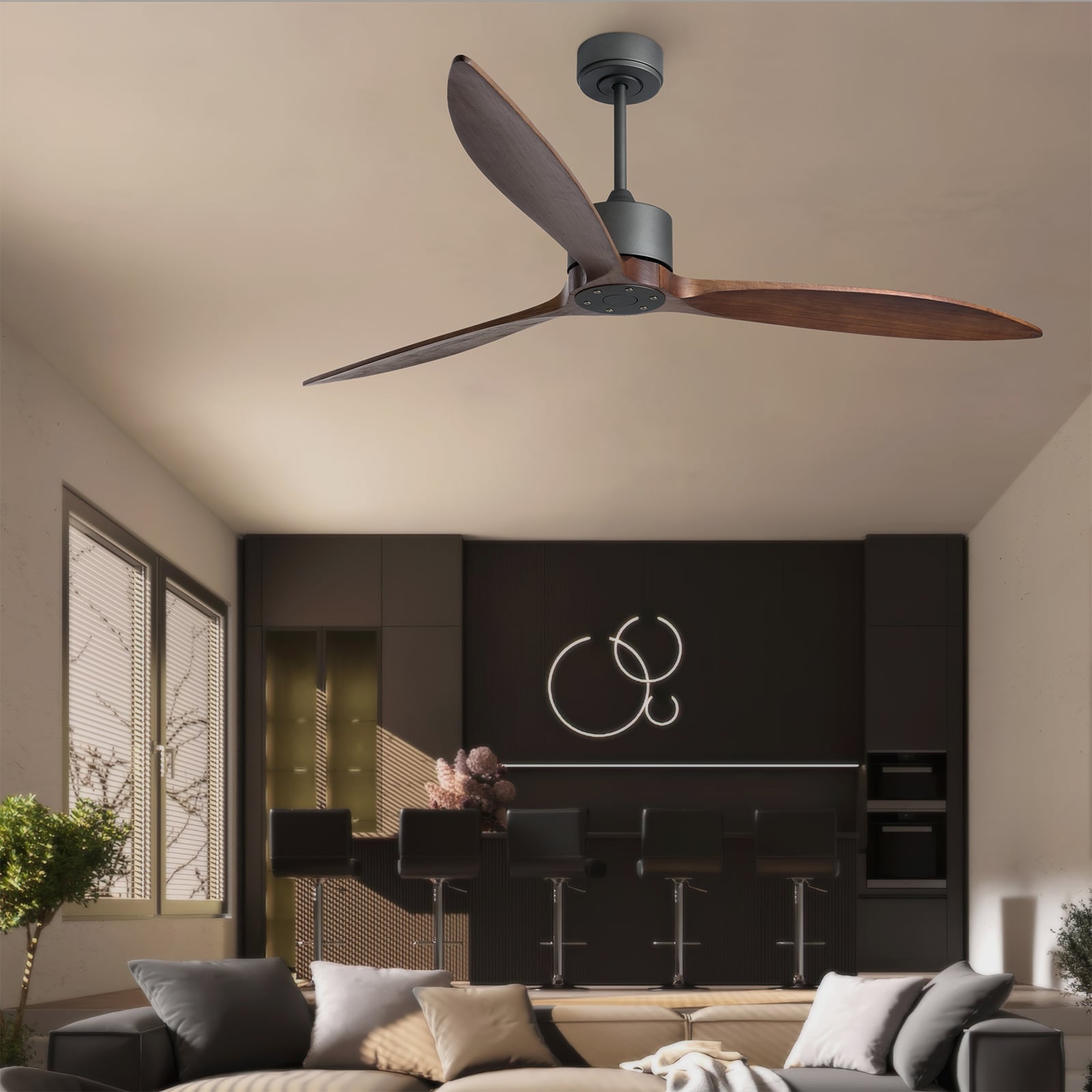 WELLFOR GASL021WT Ceiling-Fans - View #7
