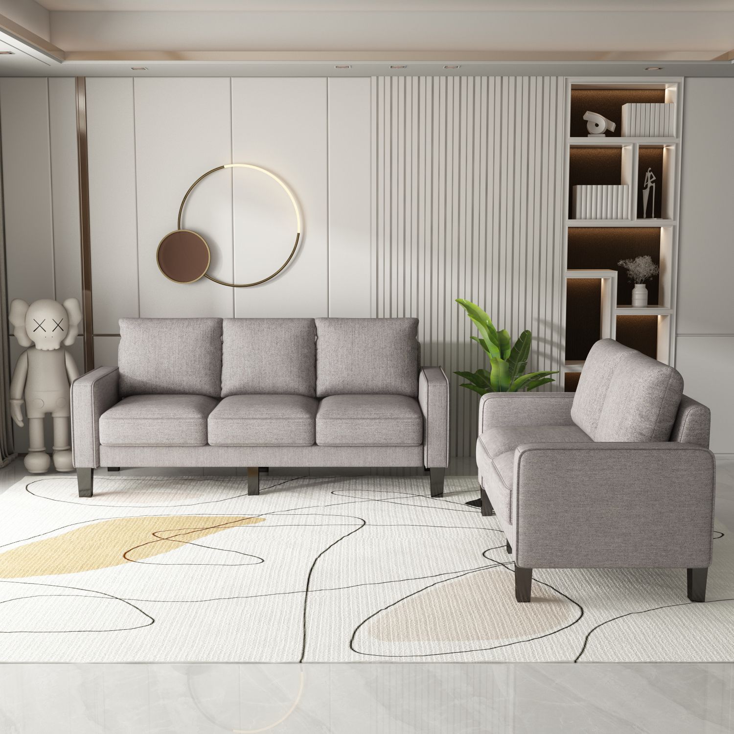 JASMODER W1097S00016 Sofas-Loveseats - View #2