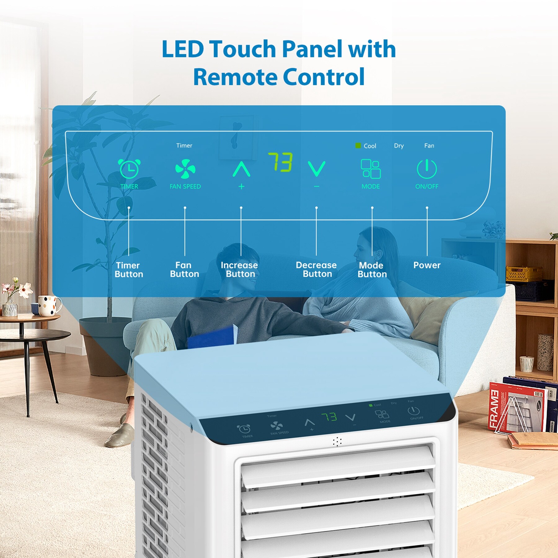 GarveeLife DUKEPHO-108W6IO3 Portable-Air-Conditioners - View #4