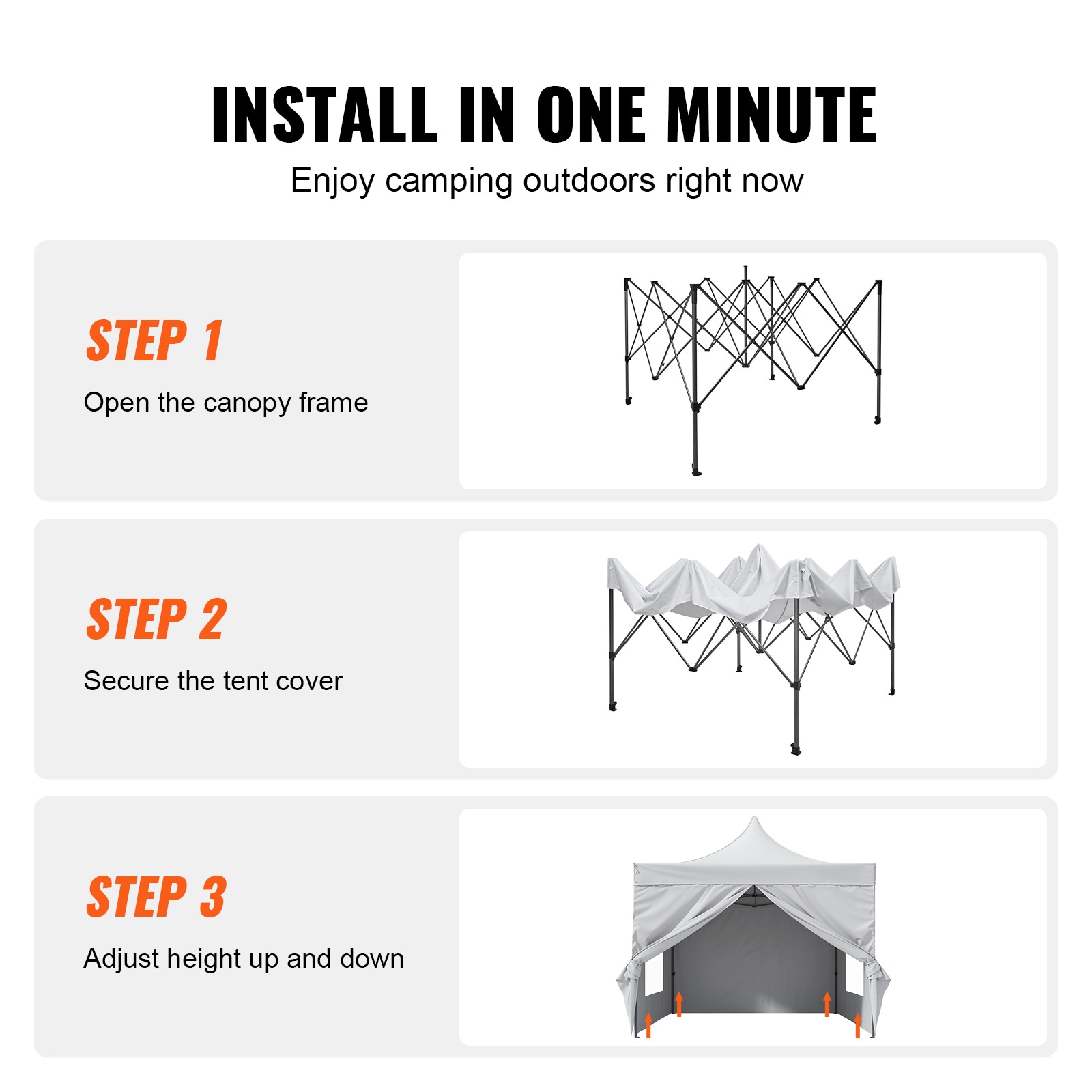 VEVOR DCSYPBS1010FTGMH8V0 tents - View #7
