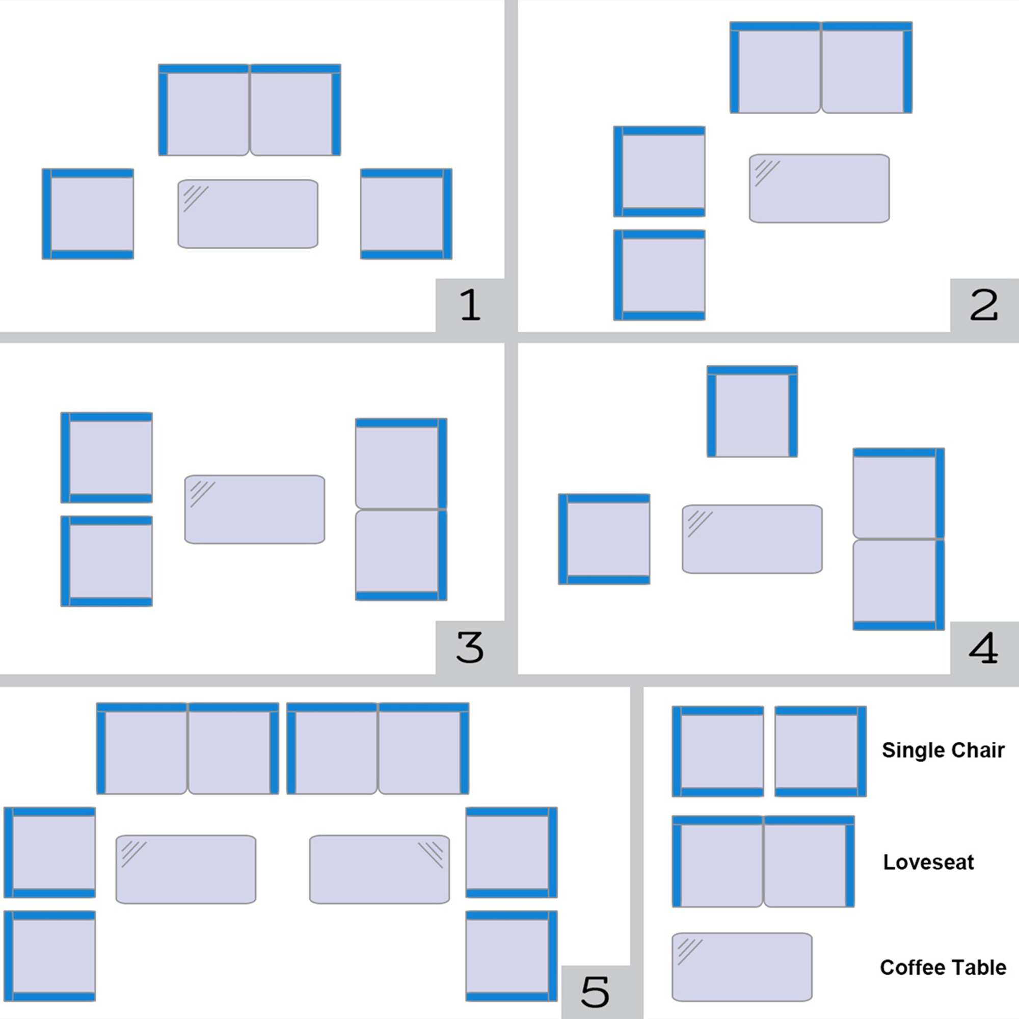 Costway LWS00028 Patio-Conversation-Sets - View #10