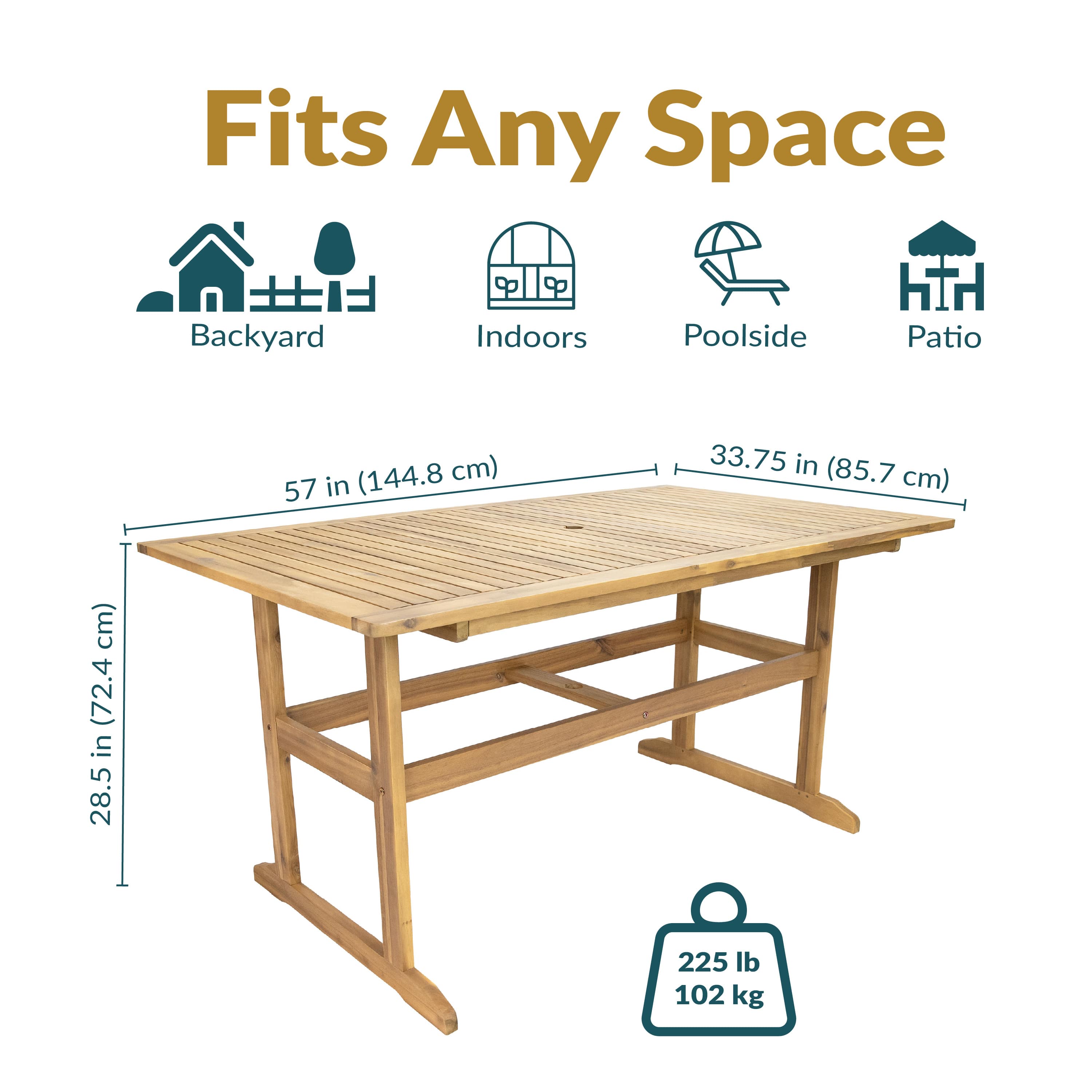 Sunnydaze Decor BOD-6251 Patio-Tables - View #4