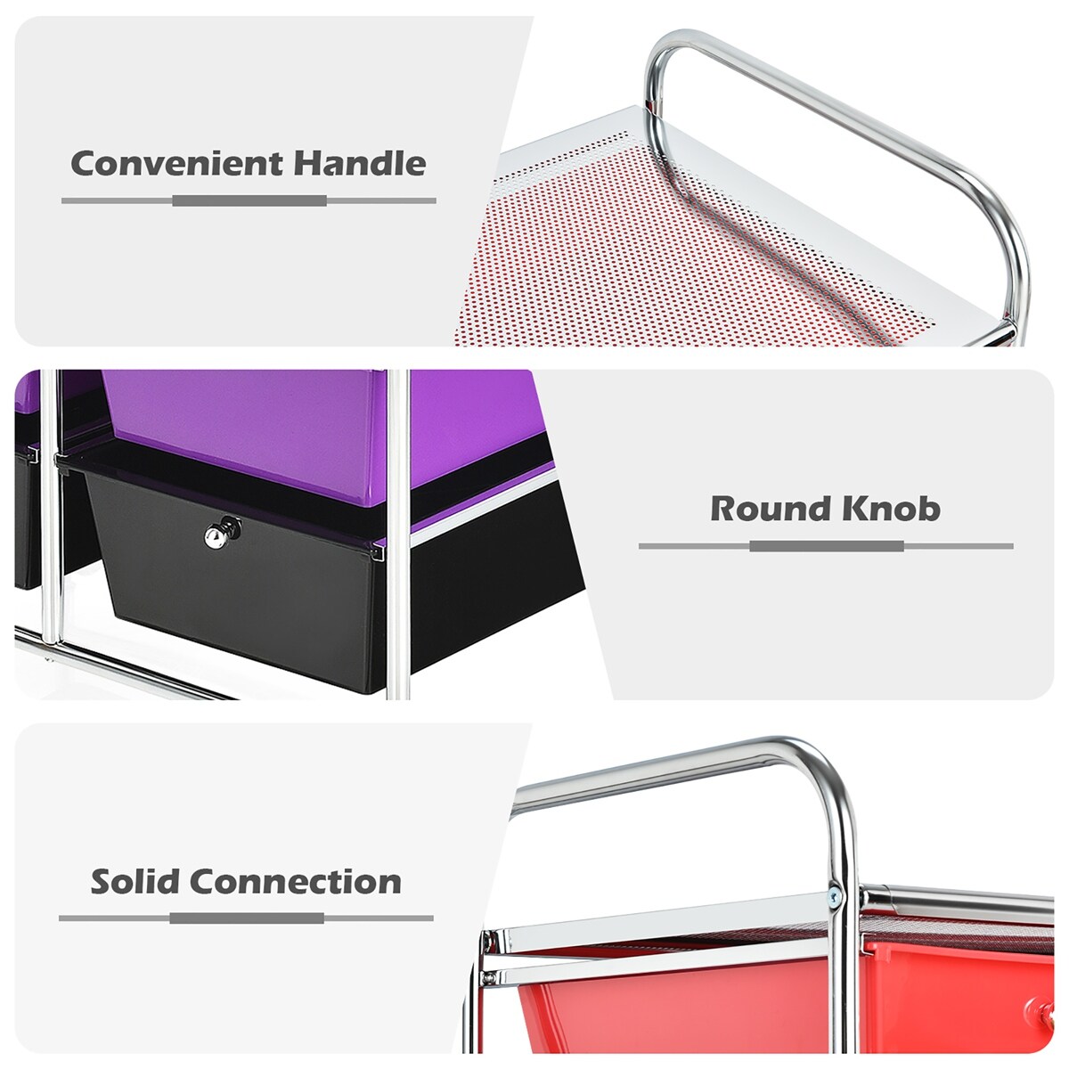 Costway HW56500MT Office-Carts - View #5