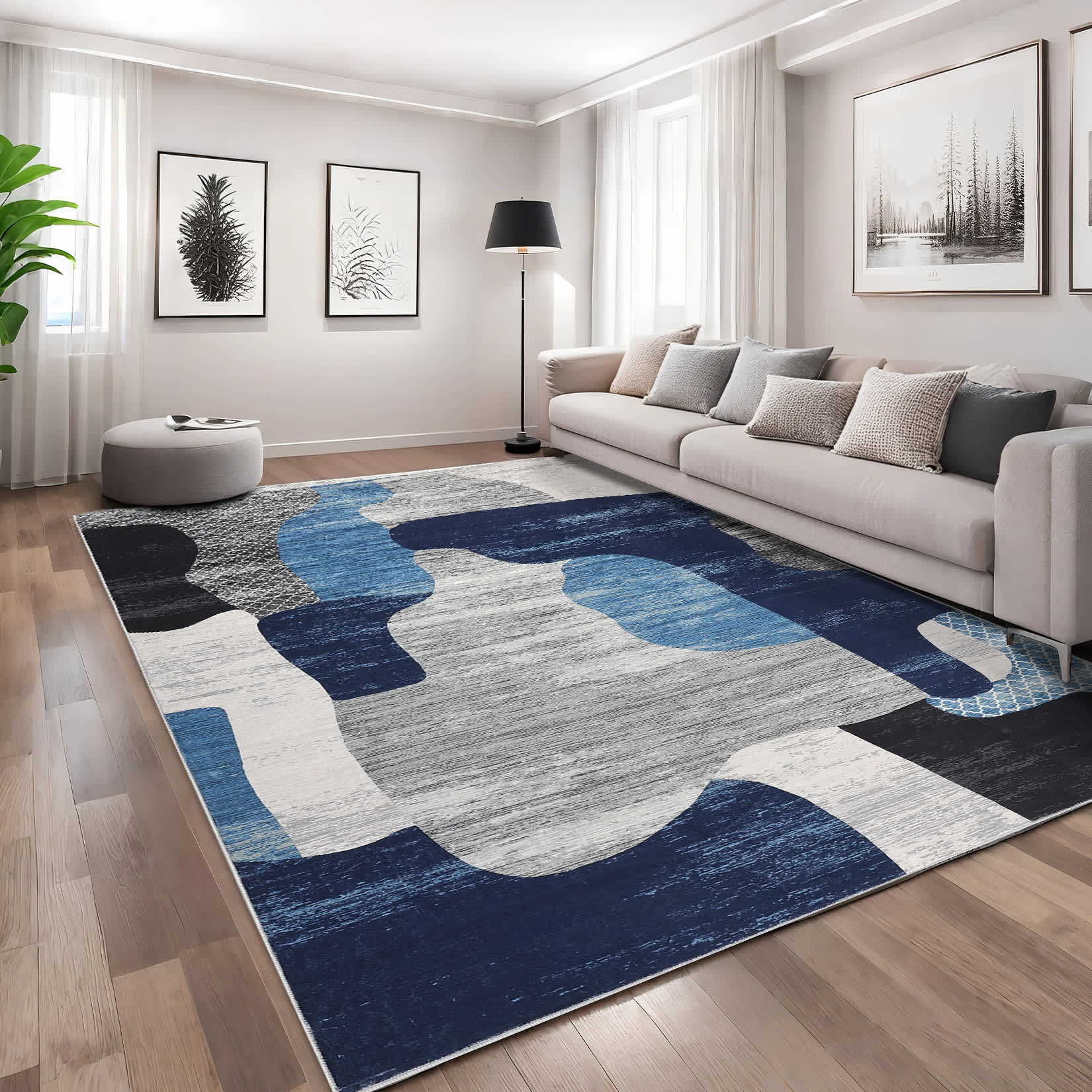 Qeetex LSN-PHK-34AV8MTG rugs - View #5
