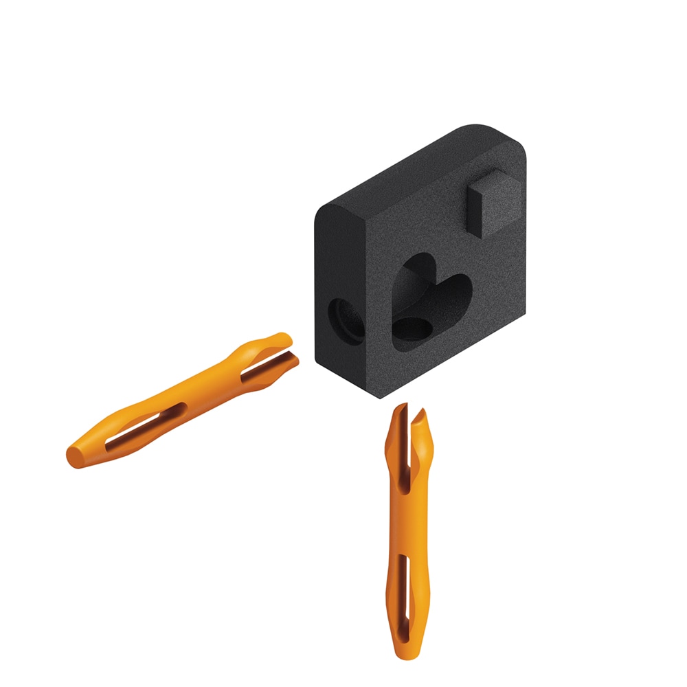 Schluter Systems EV/J80TSDA Jolly 0.313-in W x 0.25-in L Dark anthracite textured color-coated aluminum Aluminum Outside corner Tile Edge Trim