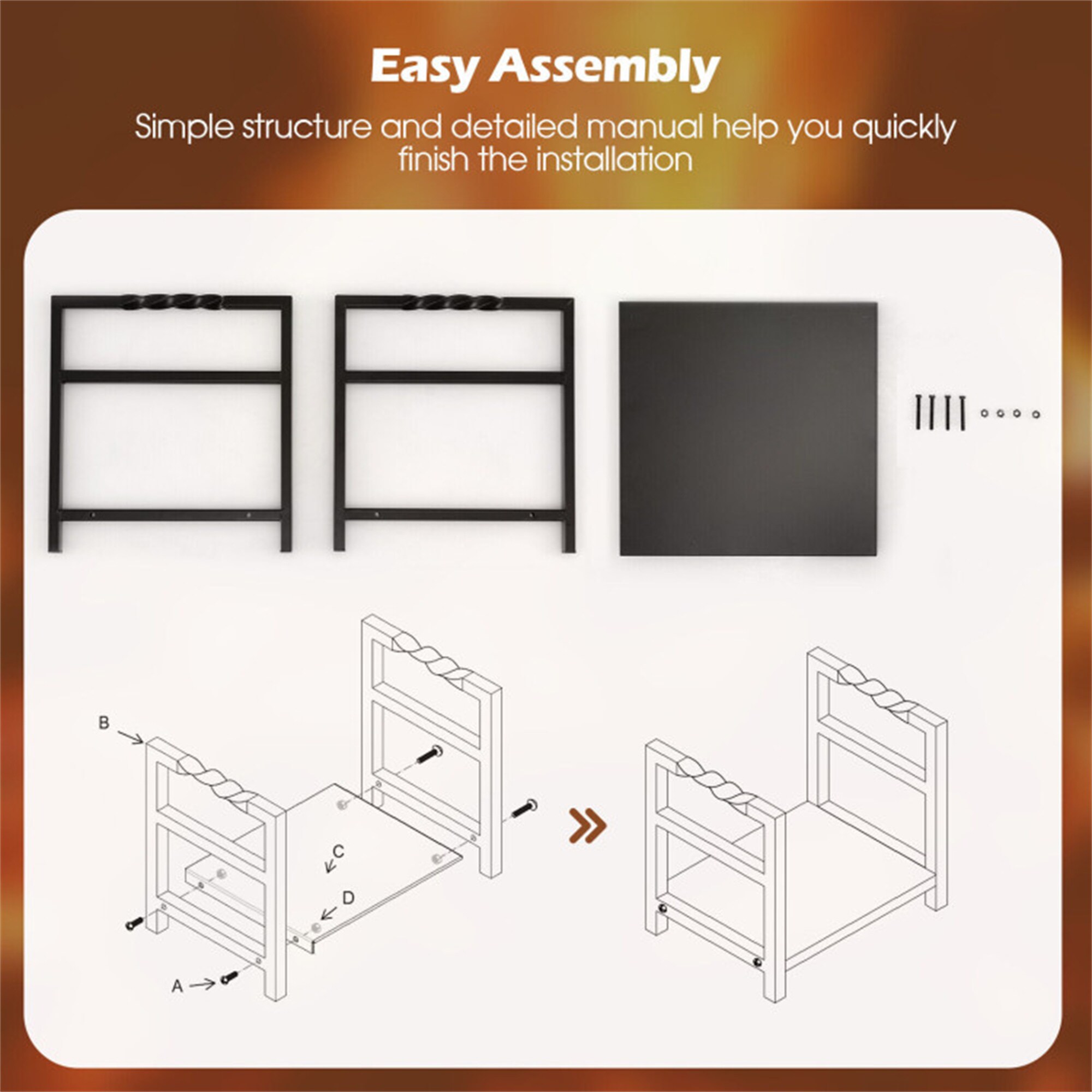 BABOOM BOM-NP11245-CO Firewood-Storage - View #9