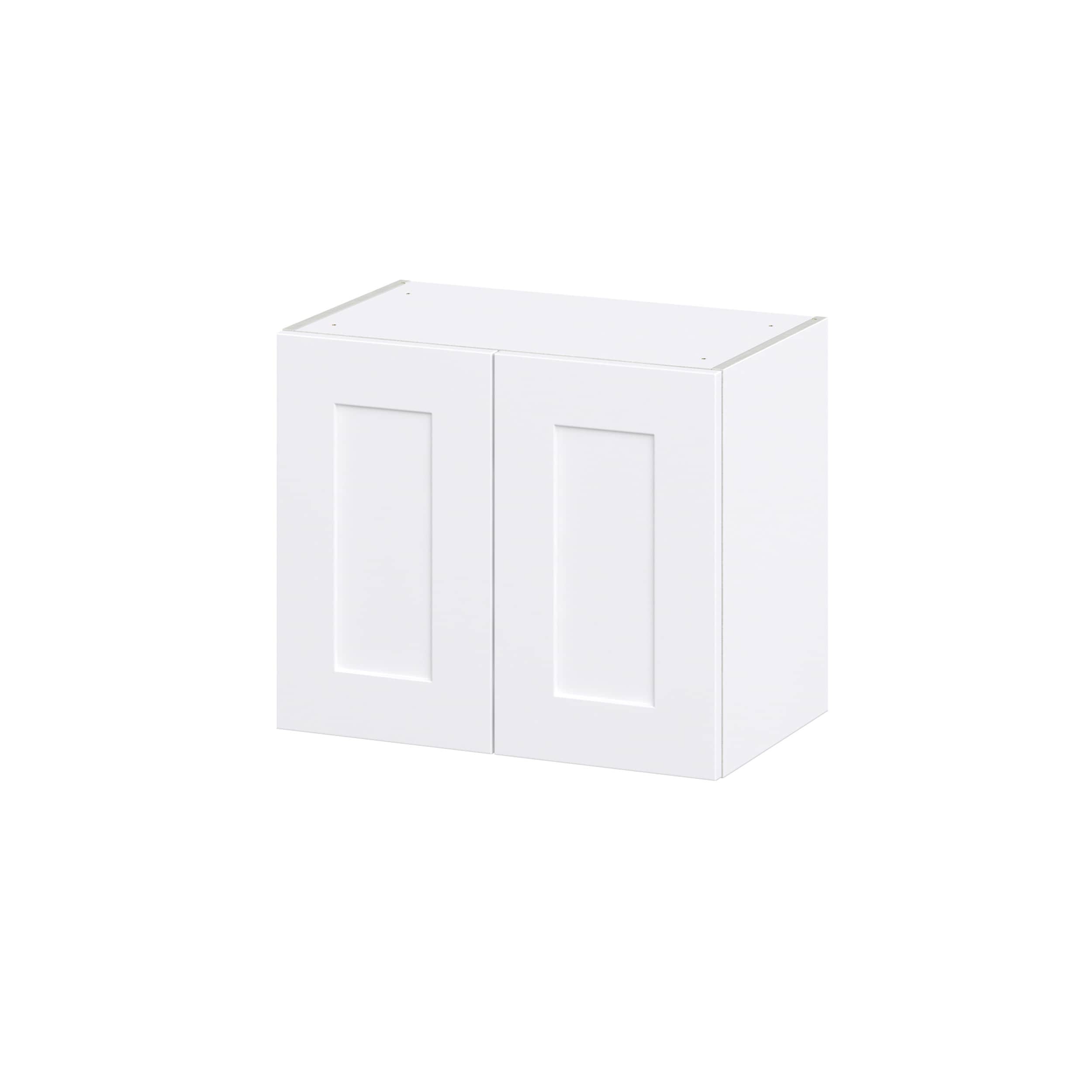 Hugo&Borg DSW2420-2-JO Jolie 24-in W x 20-in H x 14-in D Warm White Wall Fully assembled Cabinet (Recessed Panel Shaker)