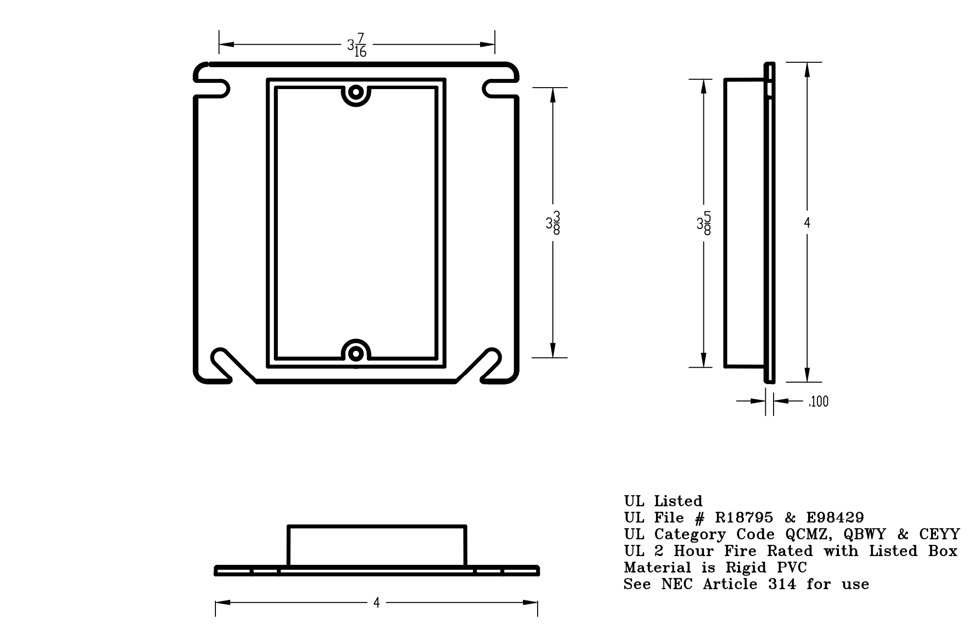 CANTEX LEZ03SXA Electrical-Box - View #5