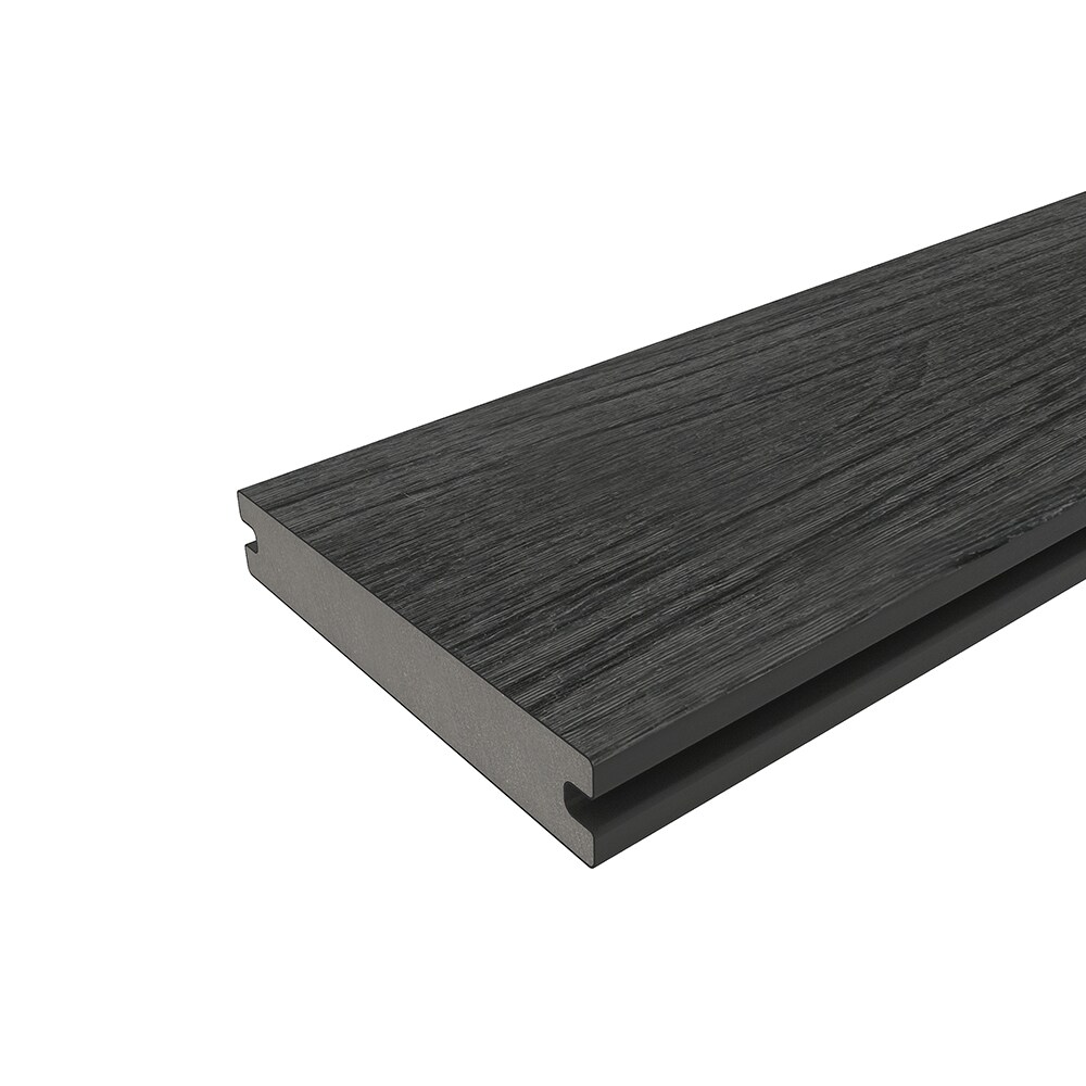 NewTechWood Magellan Solid Board with Groove 1-in x 6-in x 8-ft ...