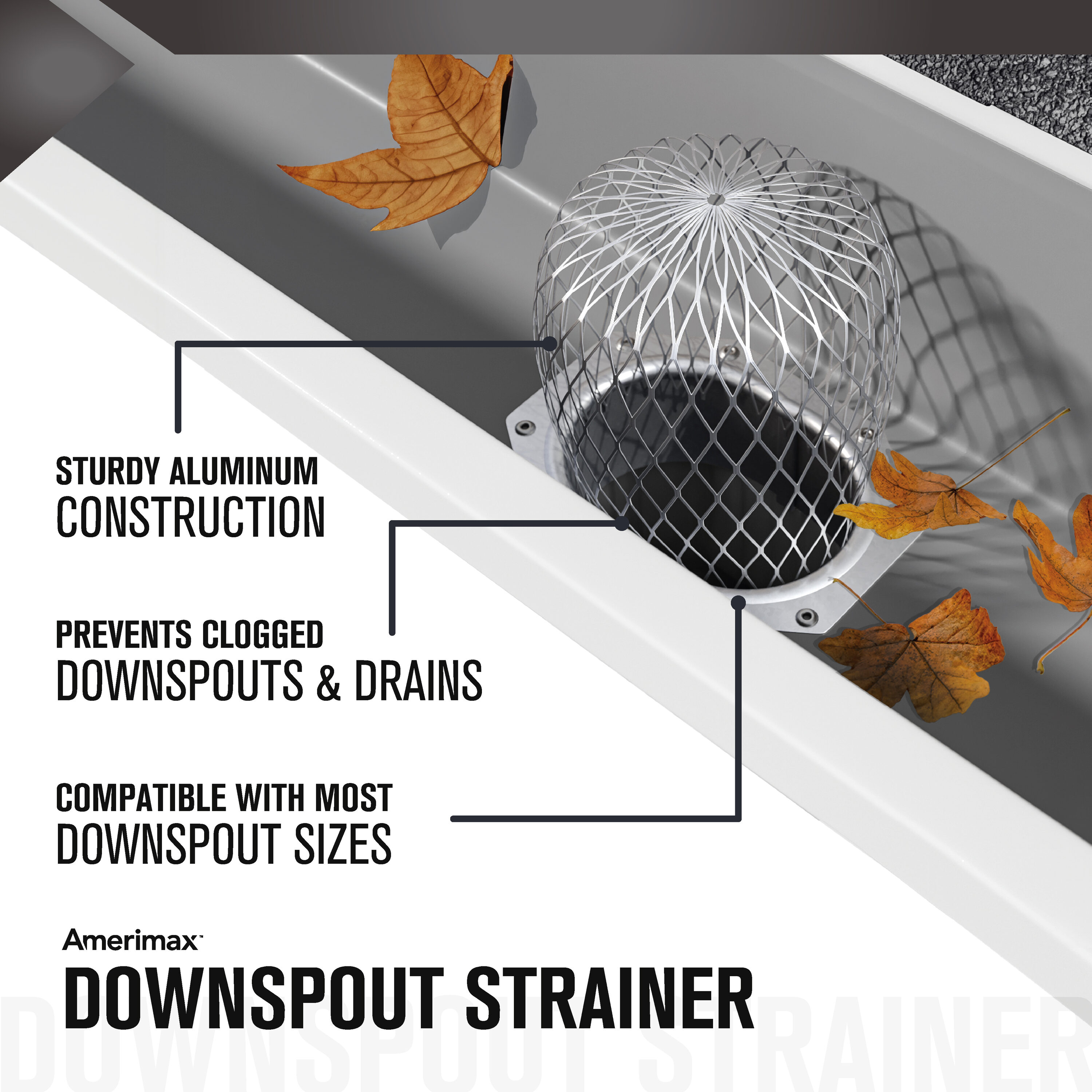 Amerimax 21348HP Downspout-Components - View #2