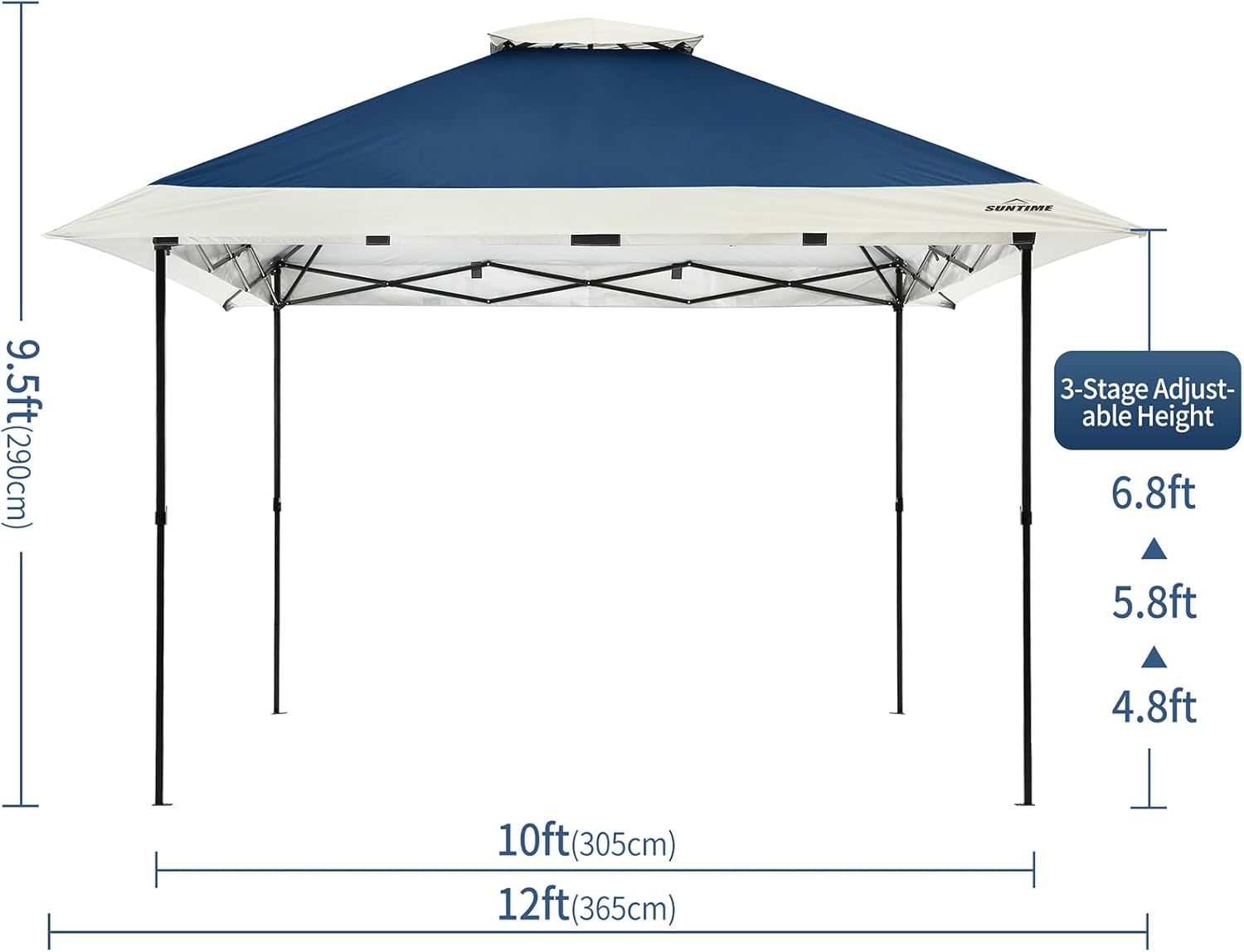 CESICIA GA-ZT-23 Wood-Resin-Gazebos - View #3