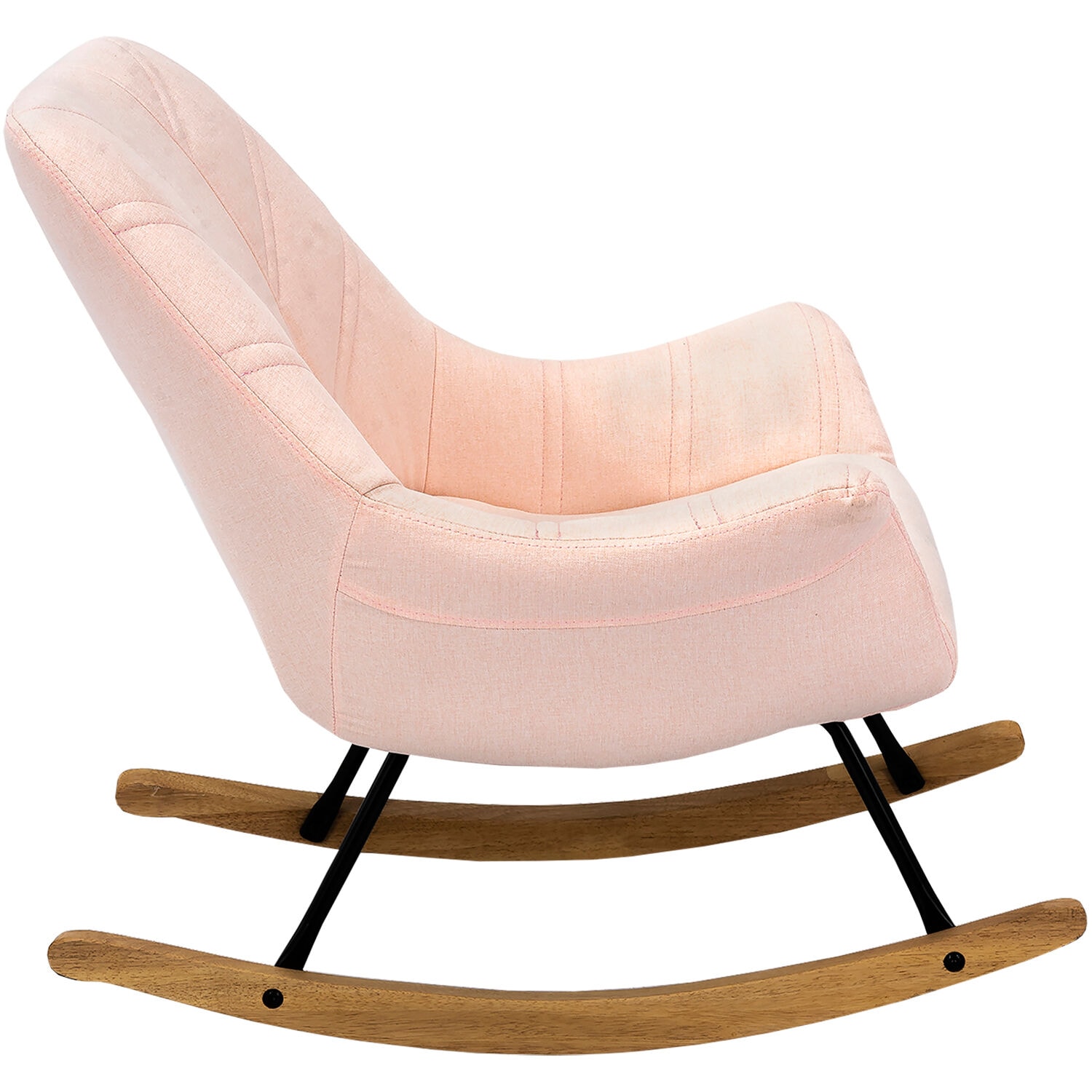 Hanover Nara Collection Pink Contemporary Rocking Chair - Comfortable ...