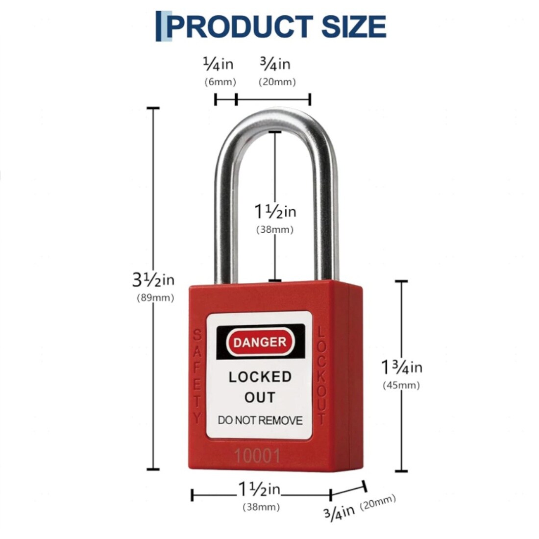 Garvee CPO-LYAOAGACOBIWN1 Padlocks-Locks-Cables - View #4