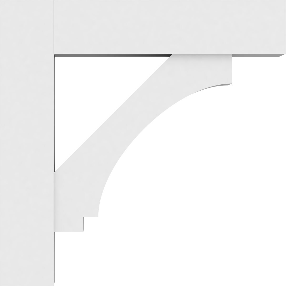 Ekena Millwork BKTP05X24X24IMP05 Exterior-Brackets-Braces - View #3