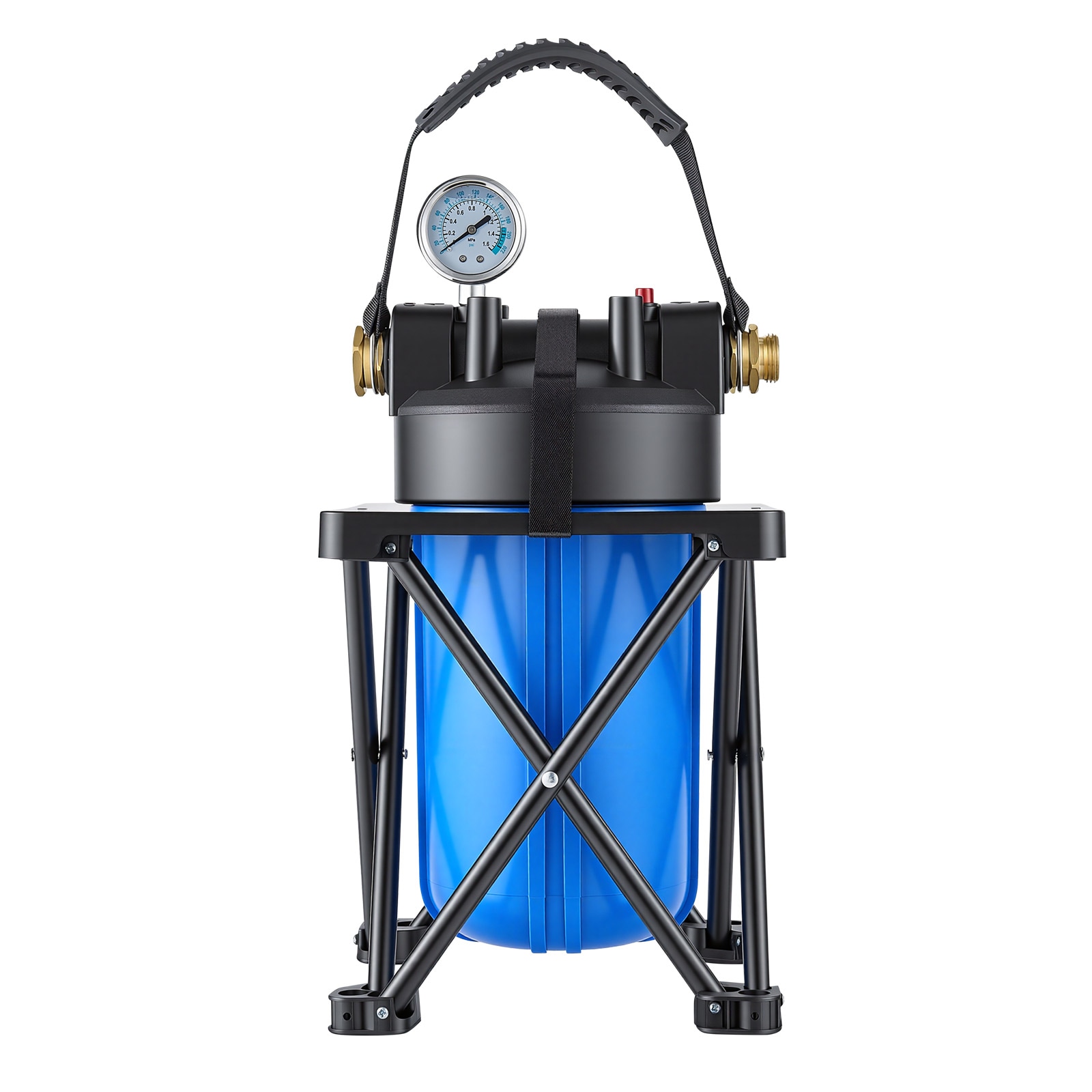 VEVOR RV Water Filter System 0.5-Micron Premium RV Water Filtration System Replacement with Cartridge and Mounting Bracket for RVs and Campers Reduces Sediment Chlorine Heavy Metals Odors and More