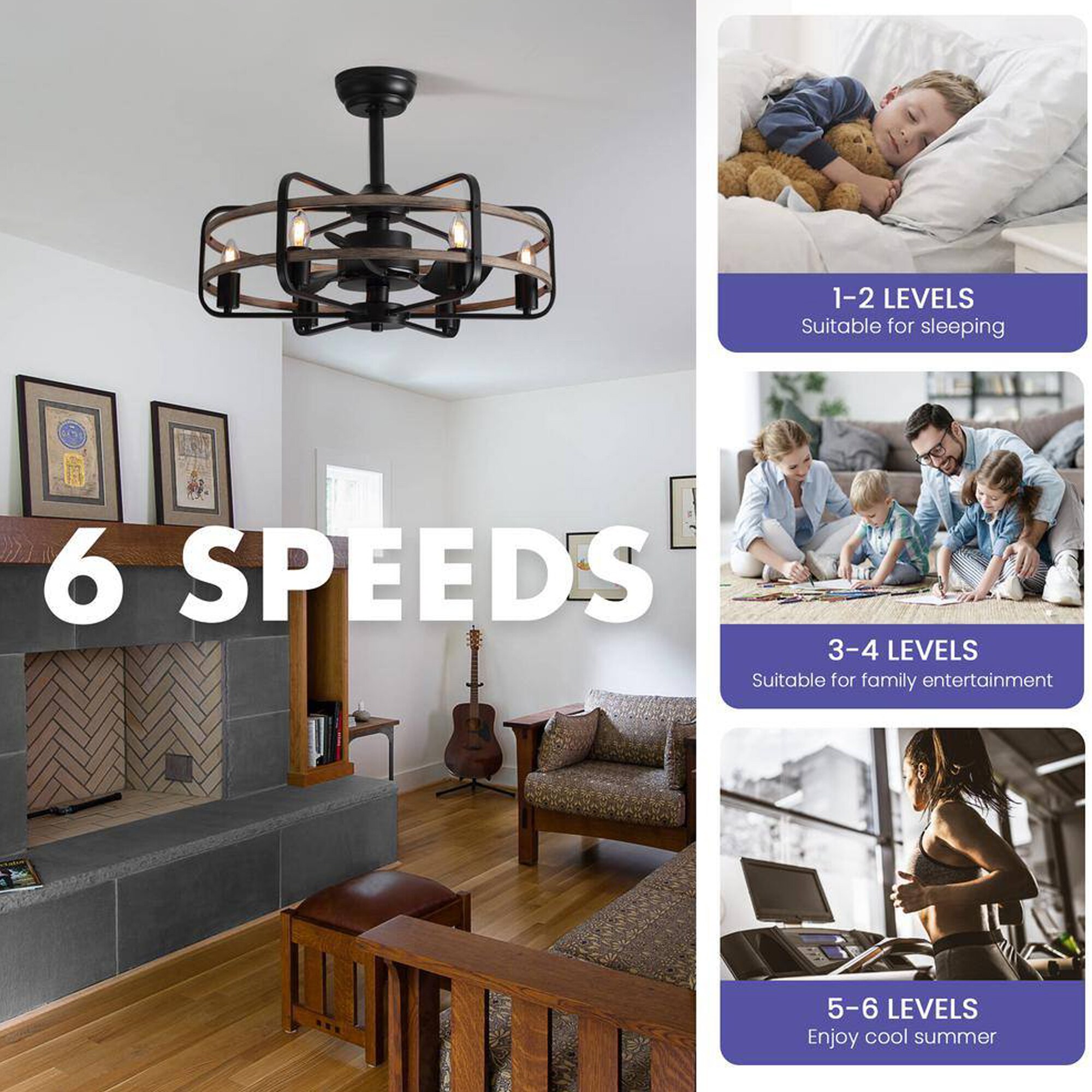 Antoine LSFD-30 Ceiling-Fans - View #6