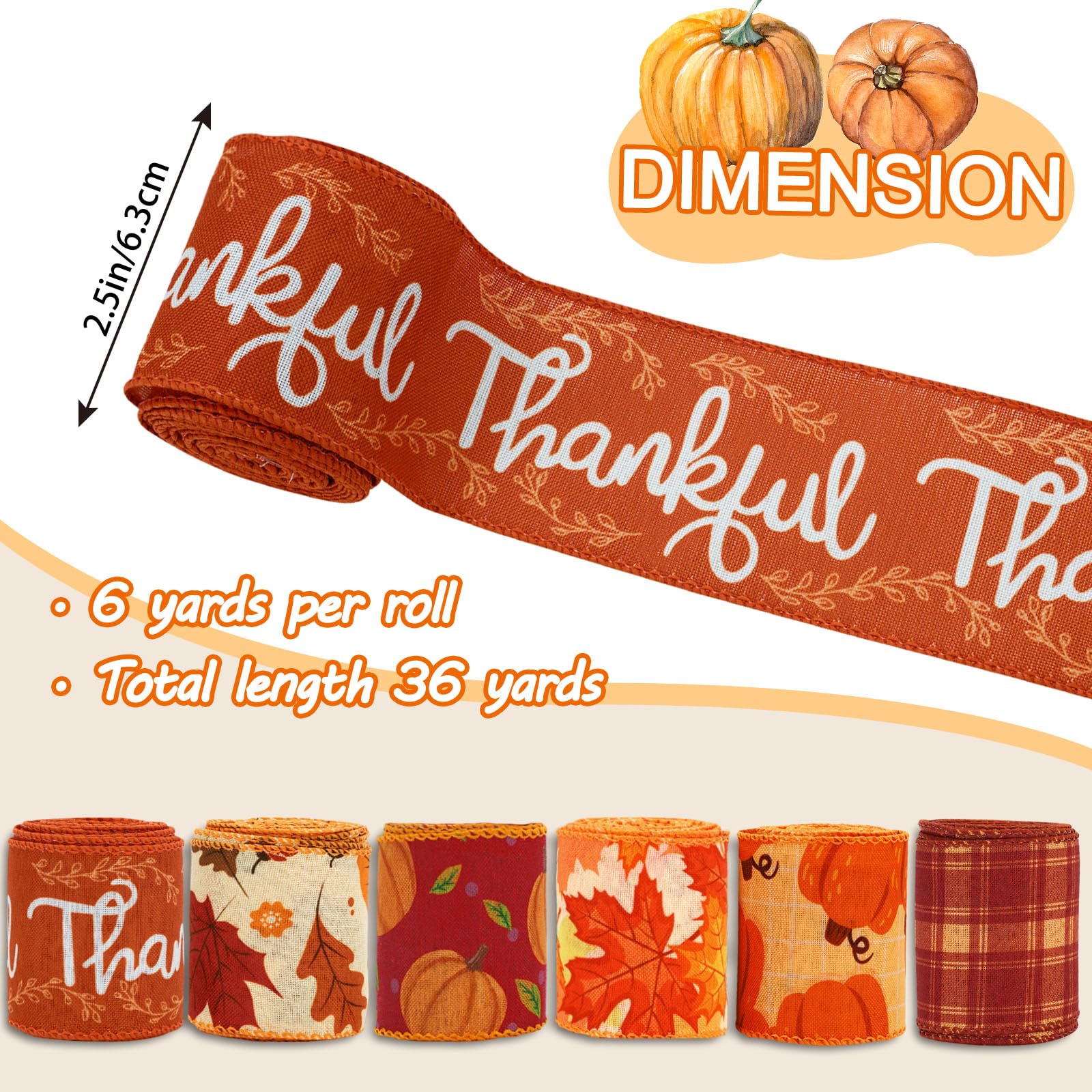 KIWDZFU LKI0818A1730 Artificial-Thanksgiving-Wreaths - View #2