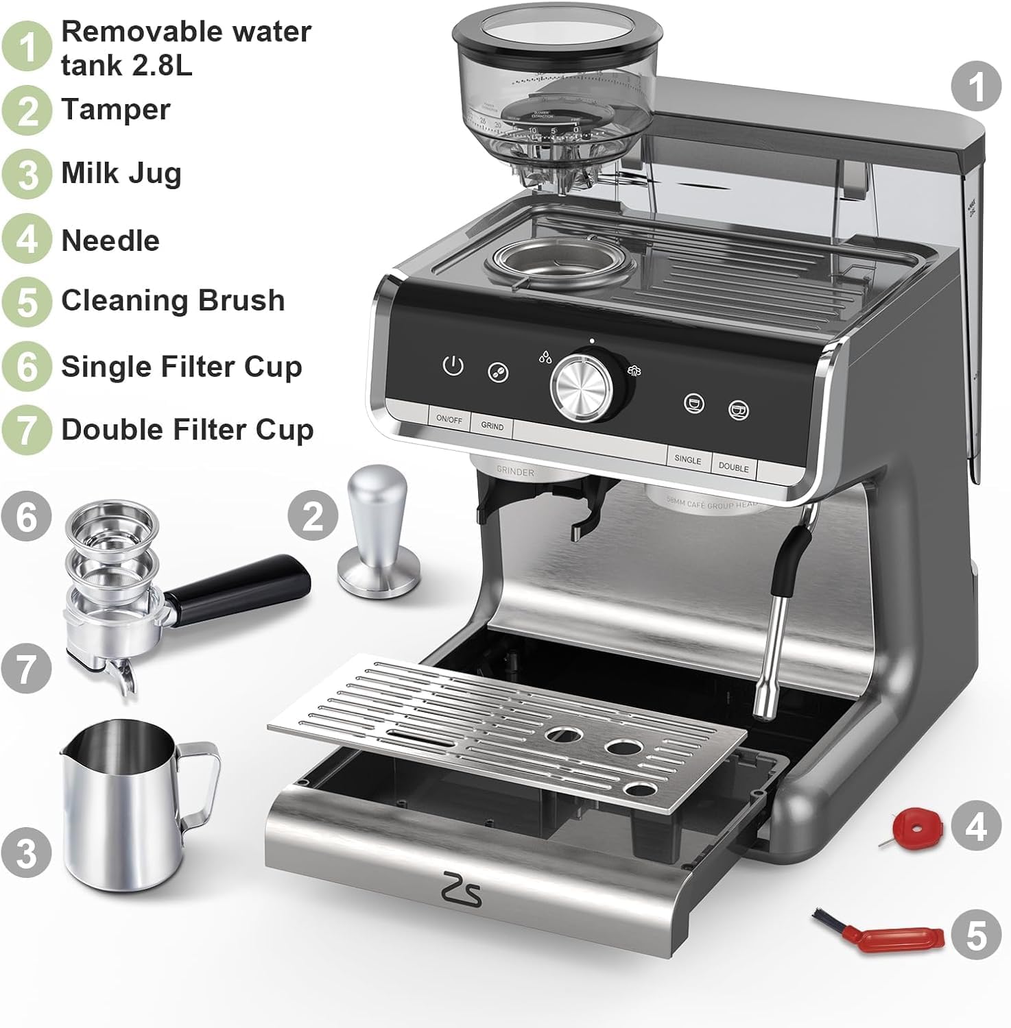DEXSO ENCOREPHOBA7058 Espresso-Machines - View #4