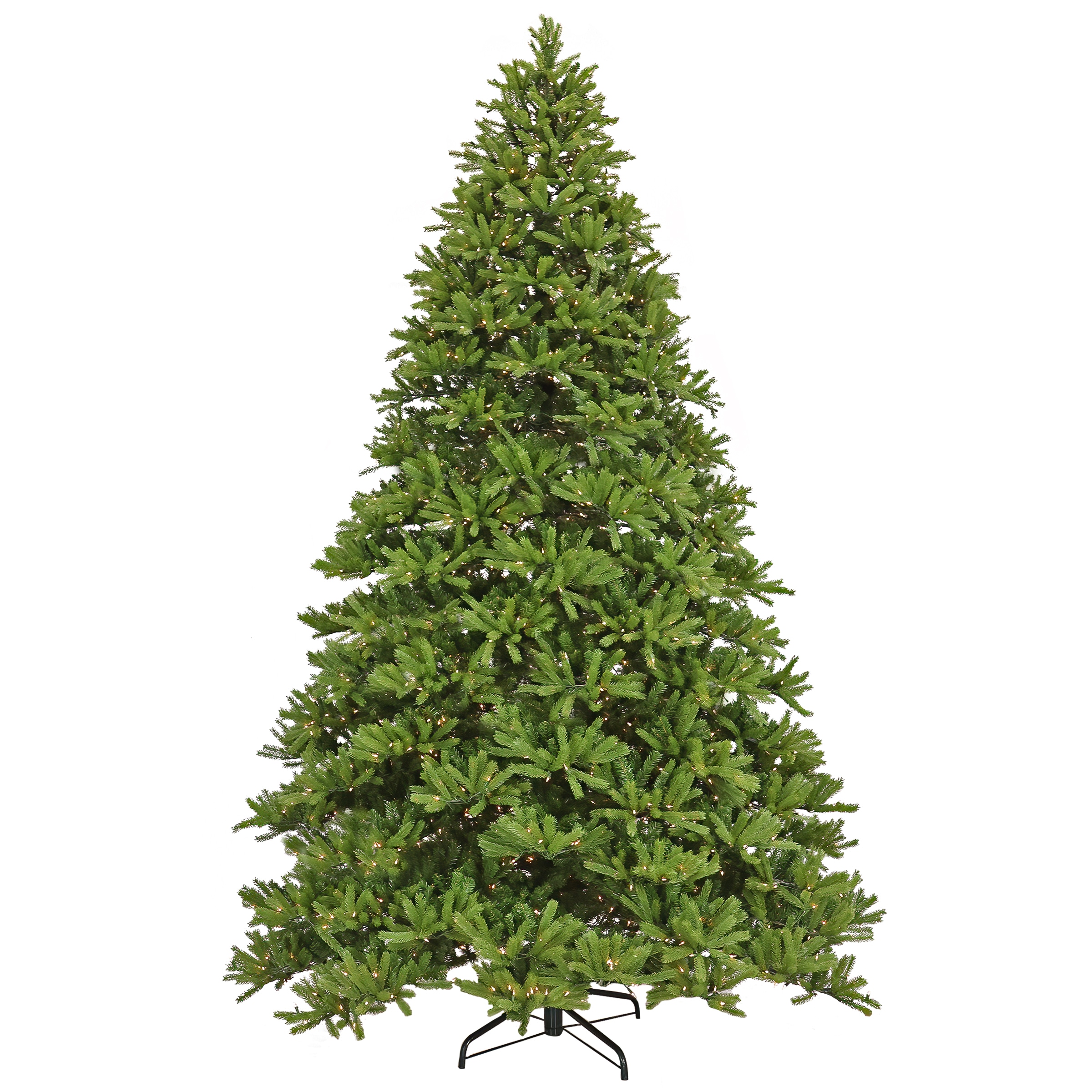 National Tree Company PEJF8-300-120 12-ft Fir Pre-lit Artificial Christmas Tree with Clear Incandescent Lights