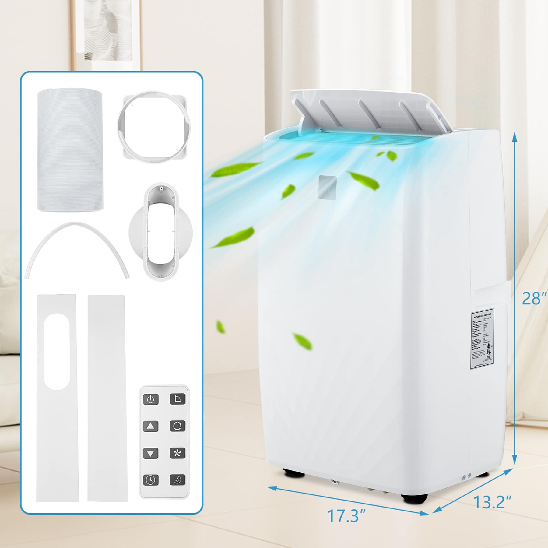 WhizMax LSTY00PHO-10I2J5VV Portable-Air-Conditioners - View #7