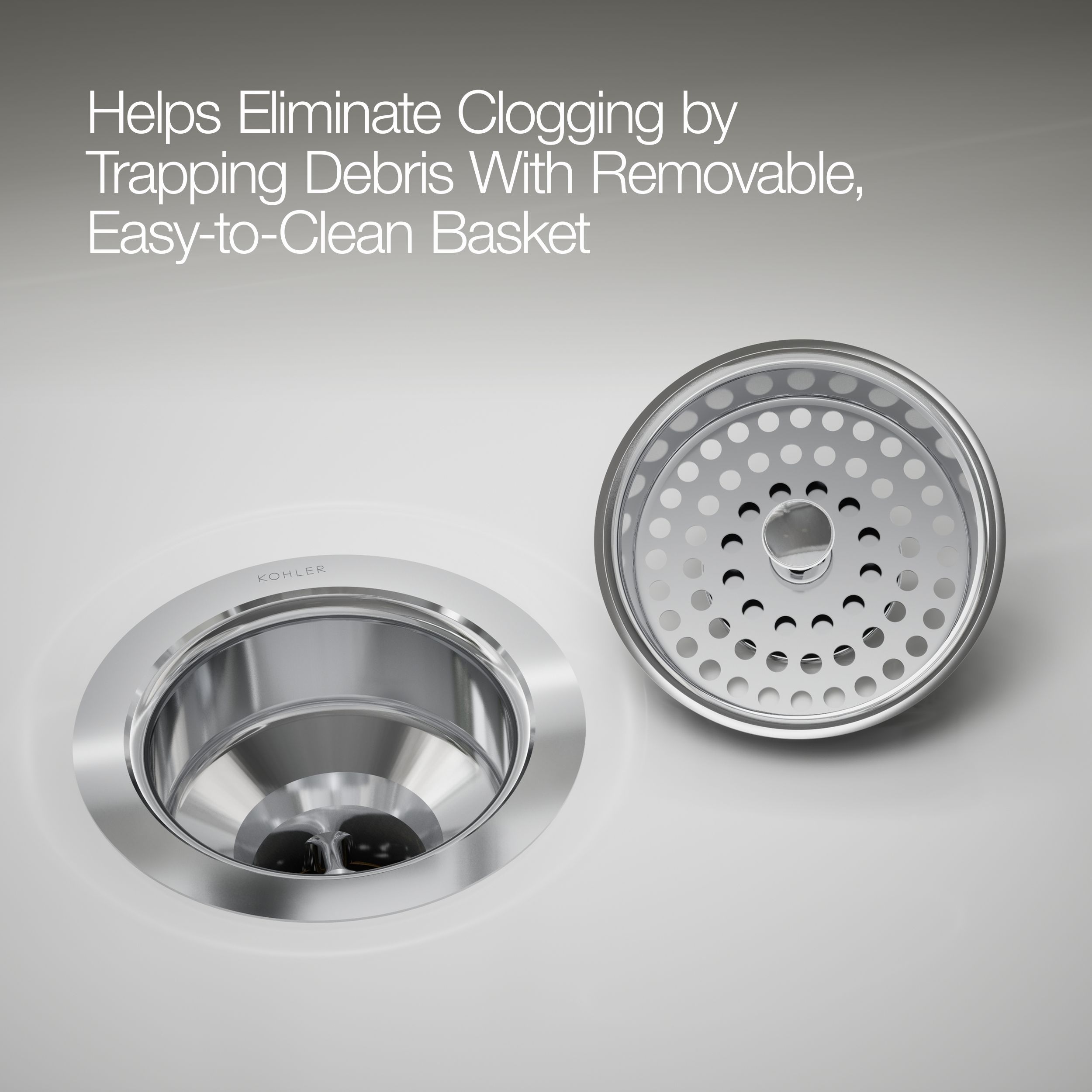 KOHLER R8799-C-CP Kitchen-Sink-Strainers - View #6