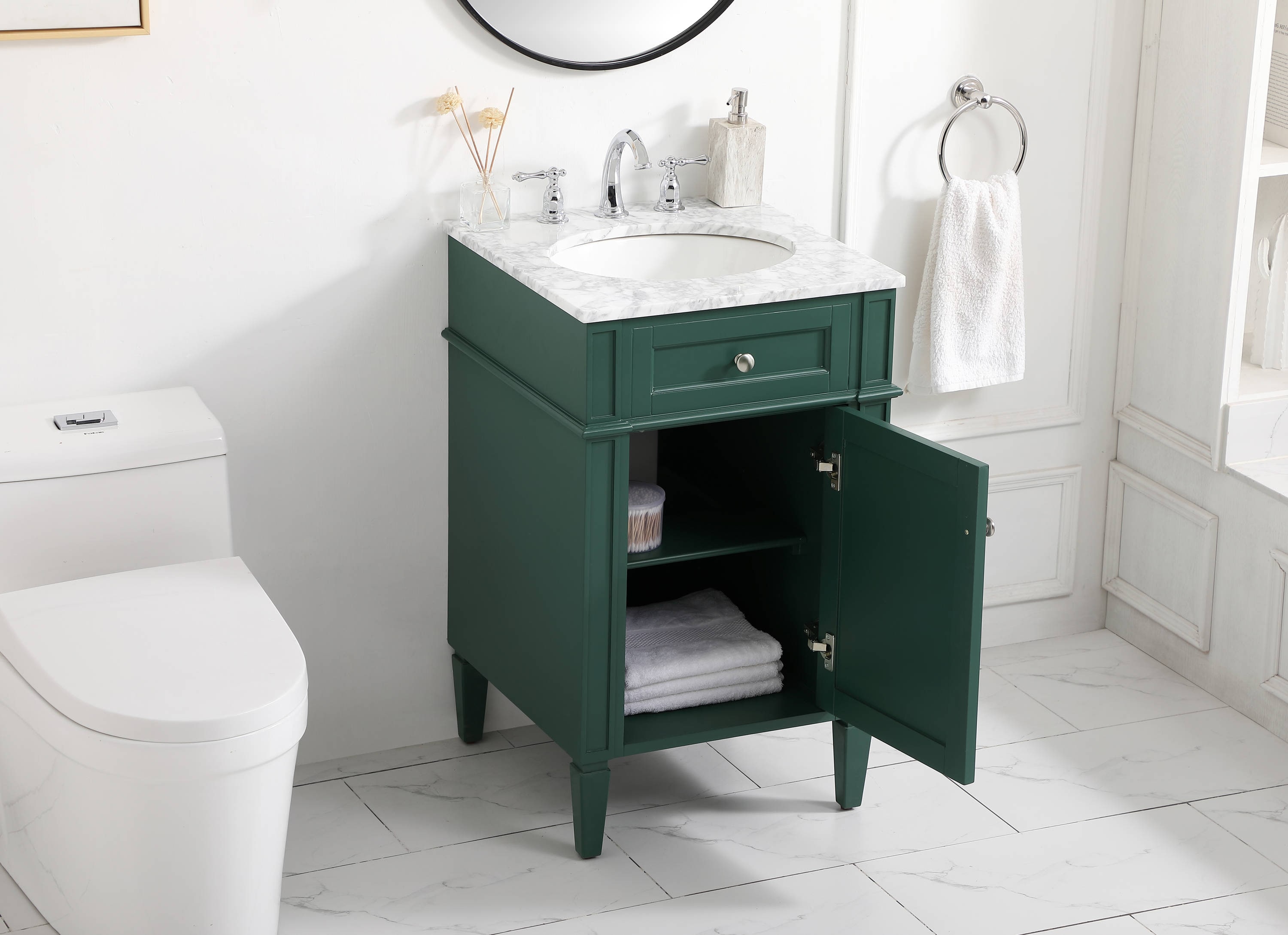 Elegant Decor HF37563GN Bath-Vanity-Combo - View #4