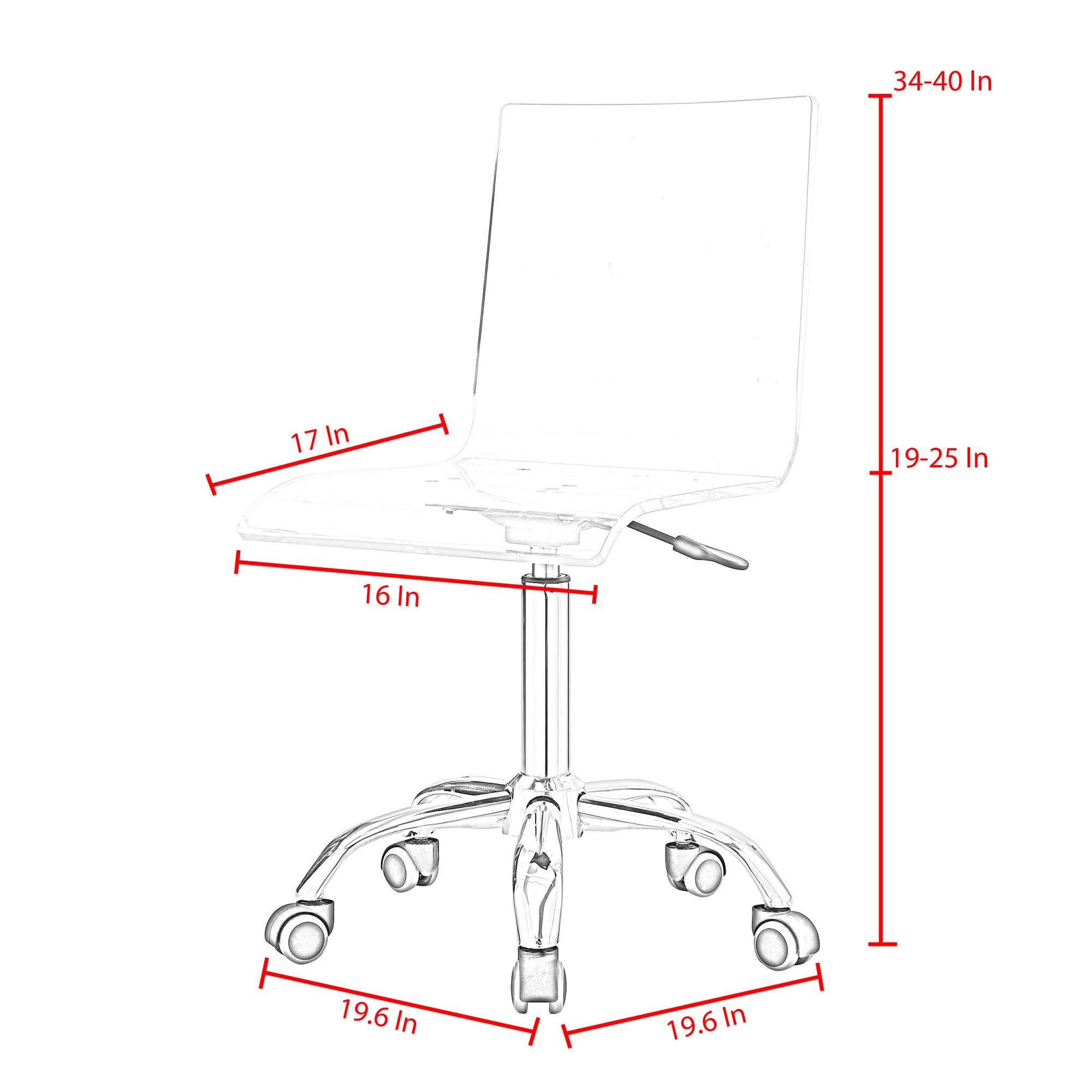 Inspired Home AC159-09GD-LS Office-Chairs - View #8
