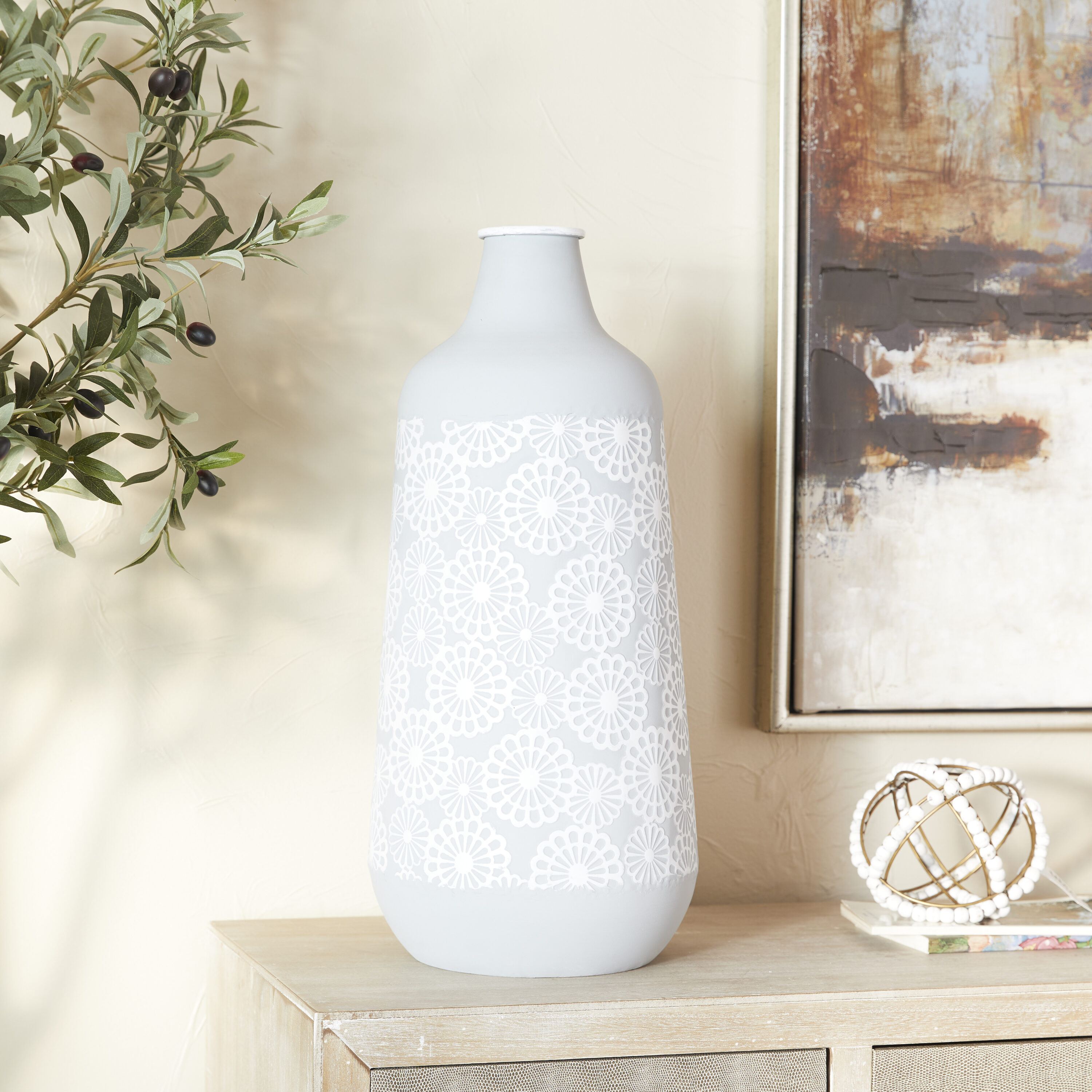Grayson Lane 58727 Multiple Colors/Finishes Iron Country Vase