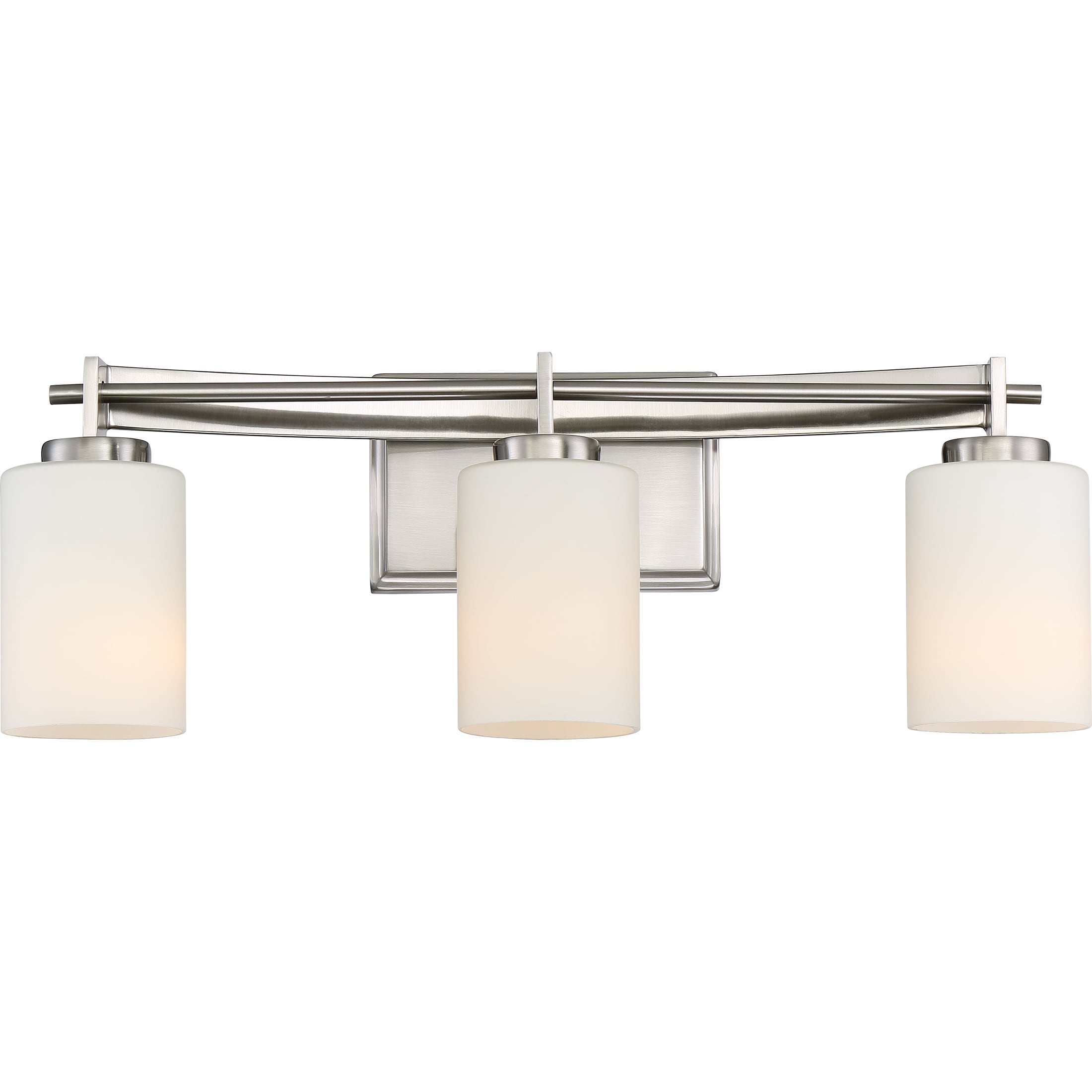Quoizel TY8603BN Taylor 21-in 3 -Light Brushed Nickel Transitional Vanity light