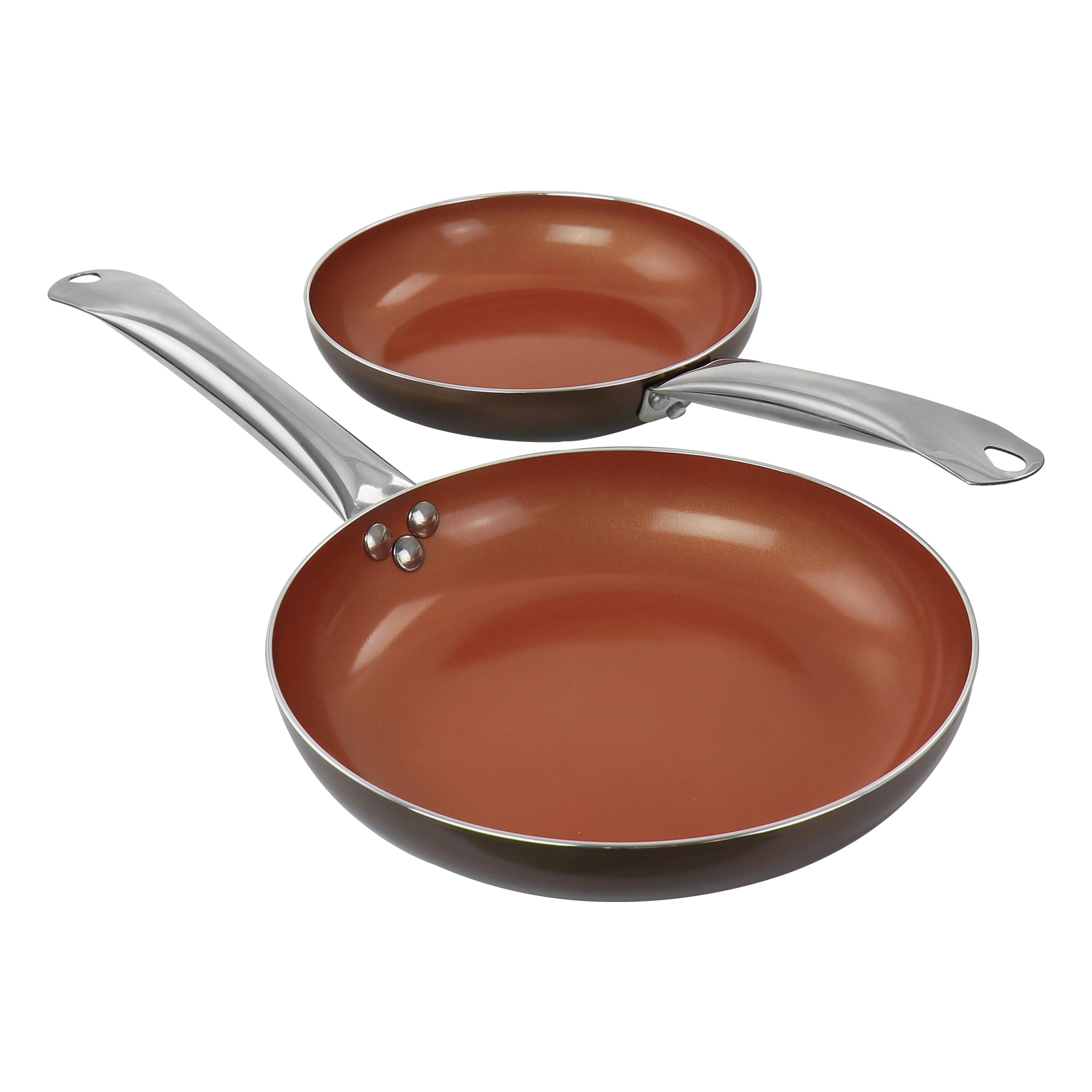 Gibson Home Copper Pan Cooking Excellence Aluminum Non Stick Saute