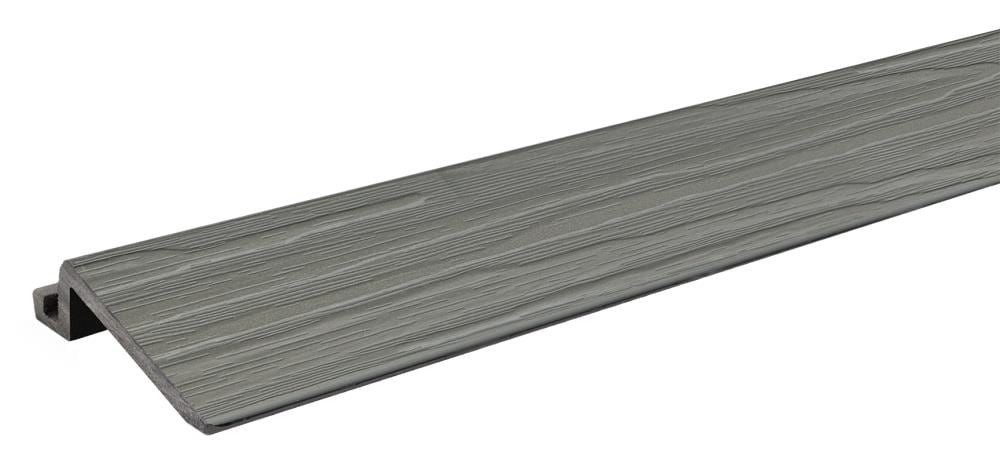 Aura Grey Oak Polymer Deck Tile Transition at Lowes.com