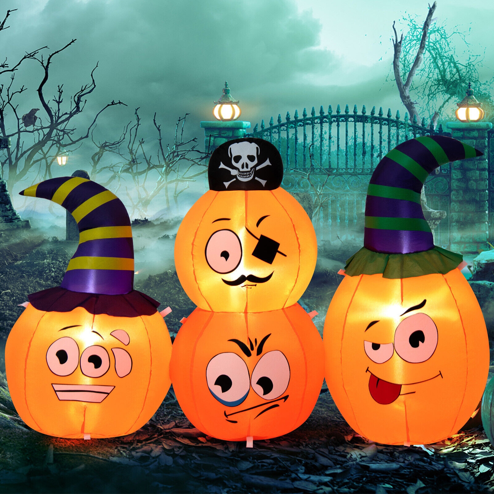 WELLFOR HYG24006US Outdoor-Halloween-Decor - View #7