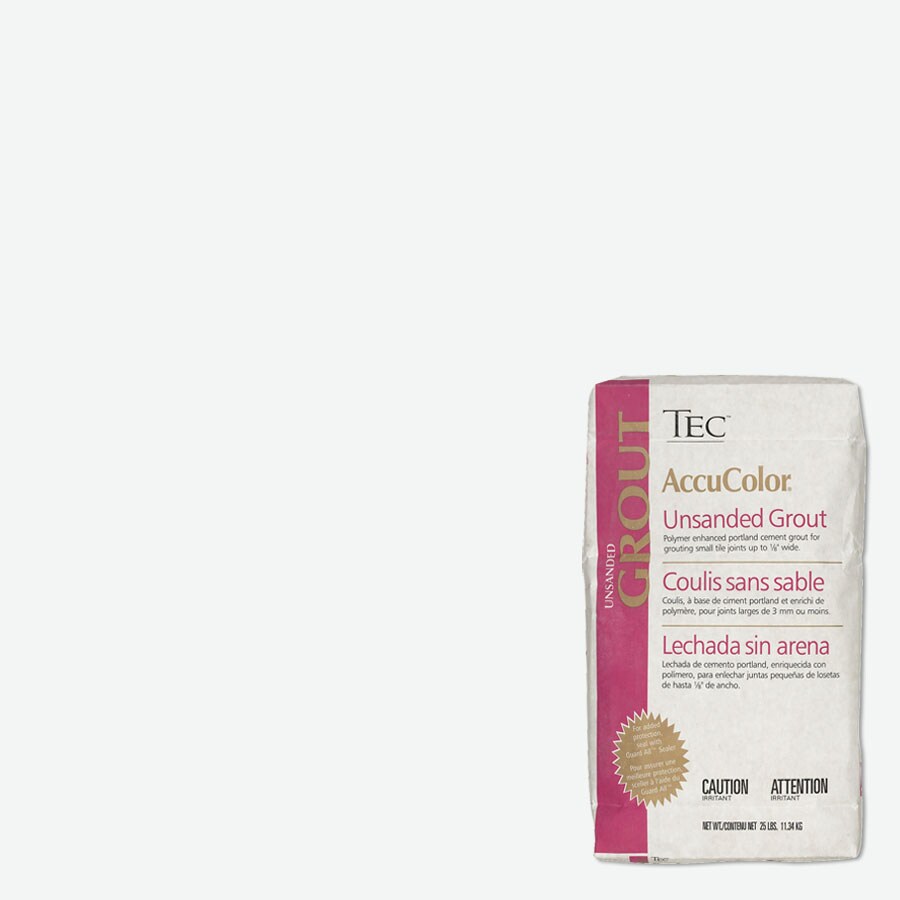 TEC 3300633011 Standard White Powder Unsanded Grout