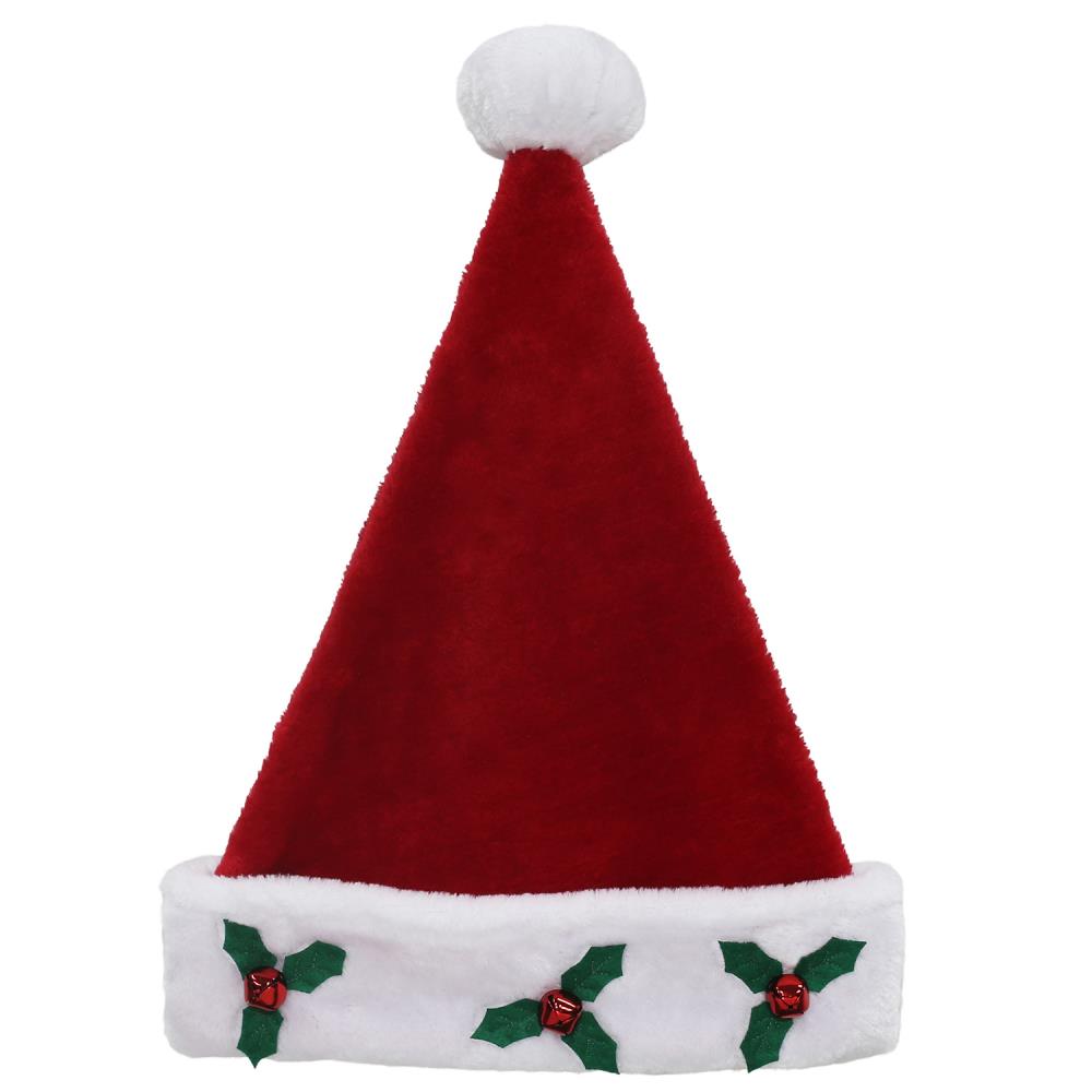 Holiday Living One Size Fits All Red Velvet Plush Accessory at Lowes.com