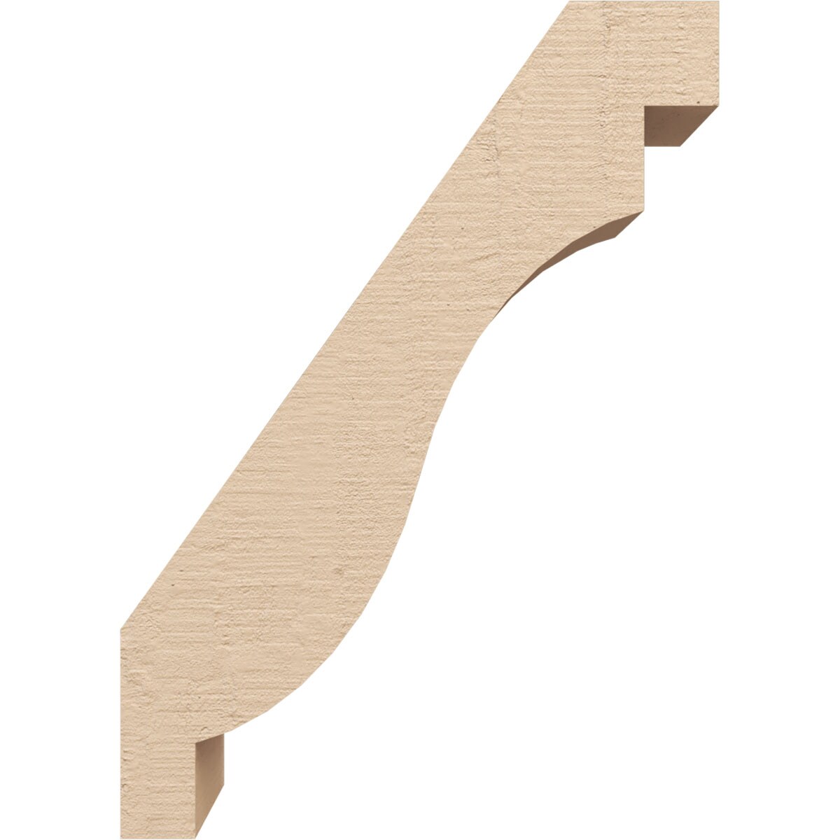 Ekena Millwork BRCUR05X10X14CHGRCPR braces - View #4