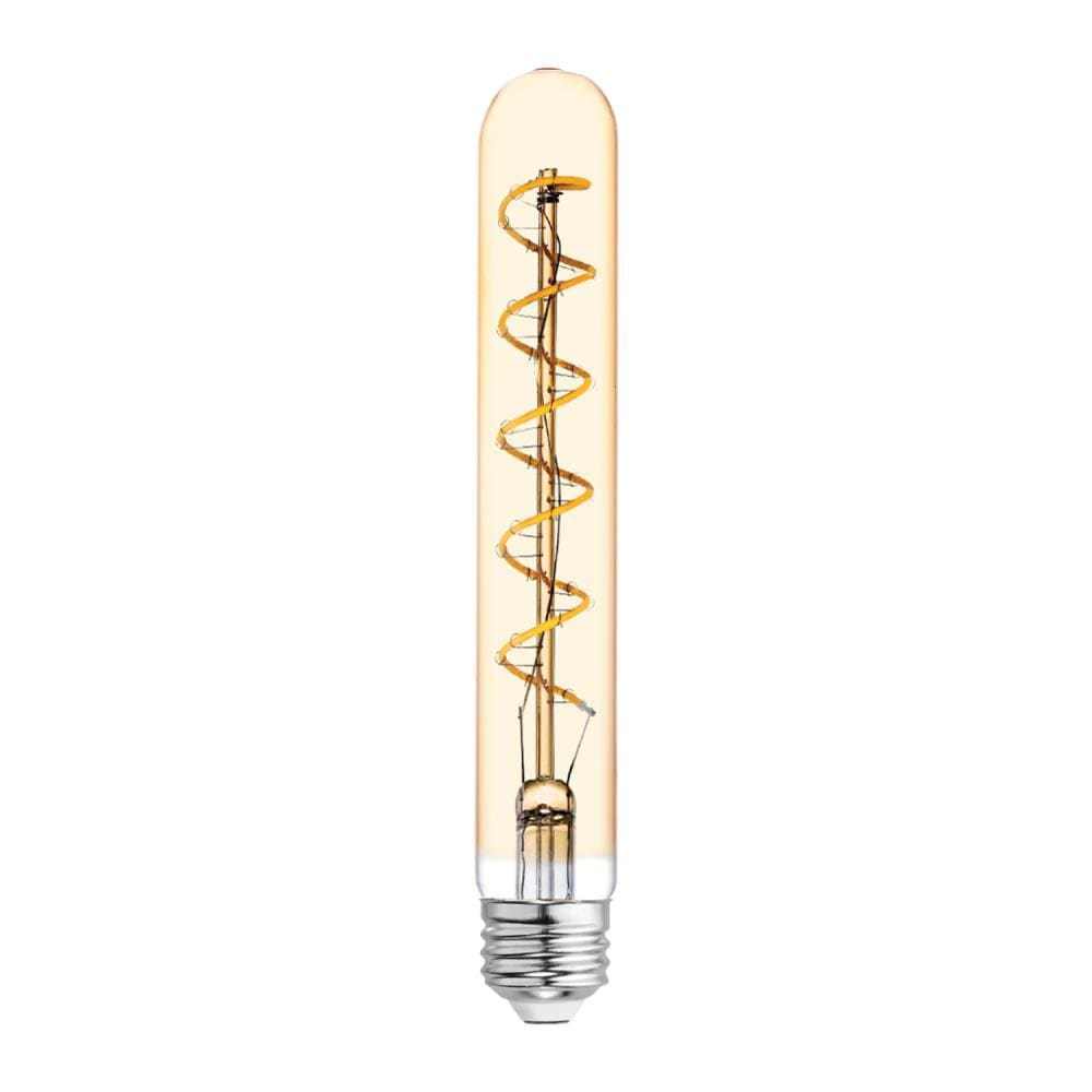 GE 60-Watt EQ T9 Amber Medium Base (E-26) Dimmable LED Light Bulb in the  Decorative Light Bulbs department at