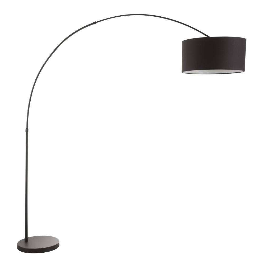 LumiSource Salon 76-in Black Shade Floor Lamp in the Floor Lamps department at Lowes.com