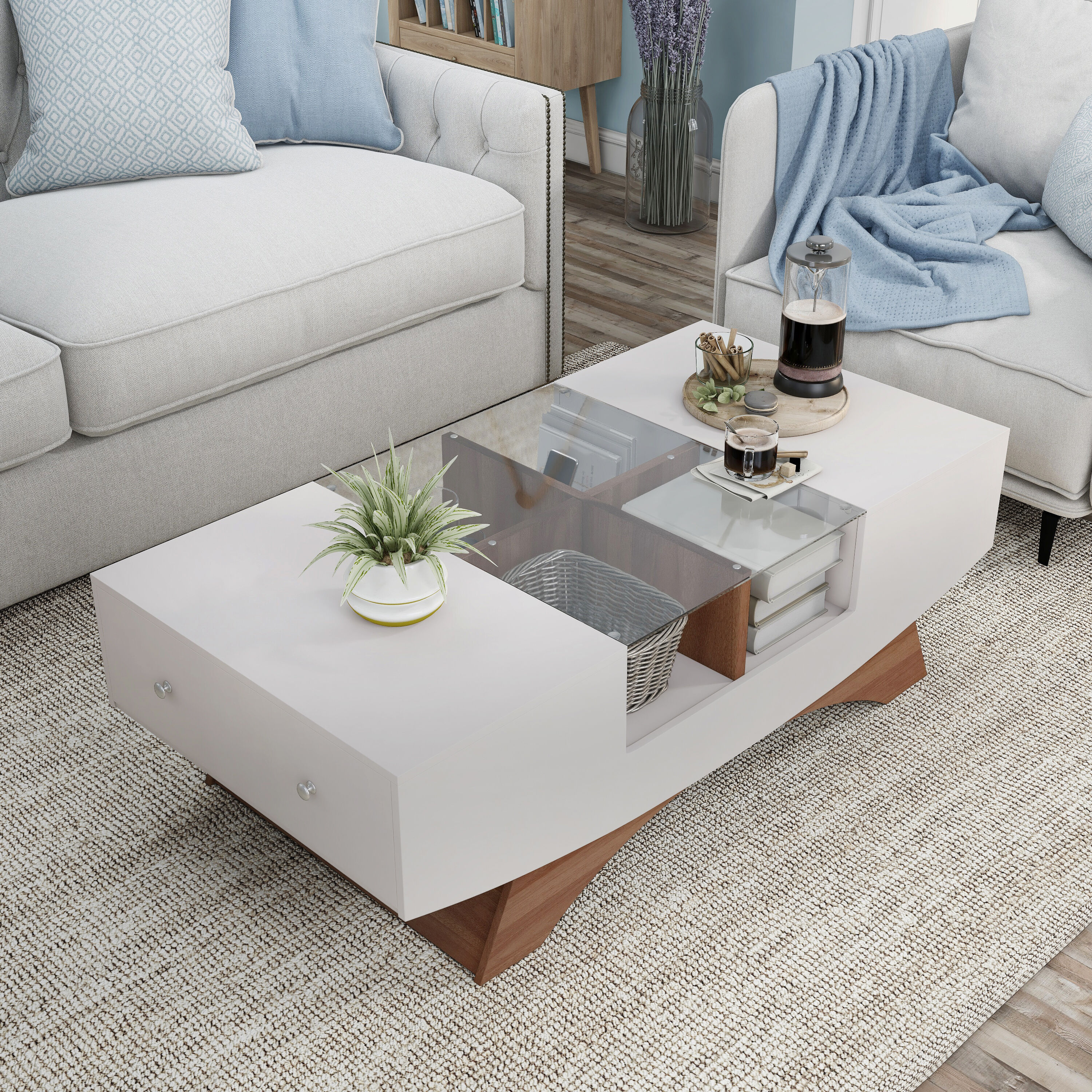 Furniture of America YNJ-146-2 Coffee-Tables - View #6