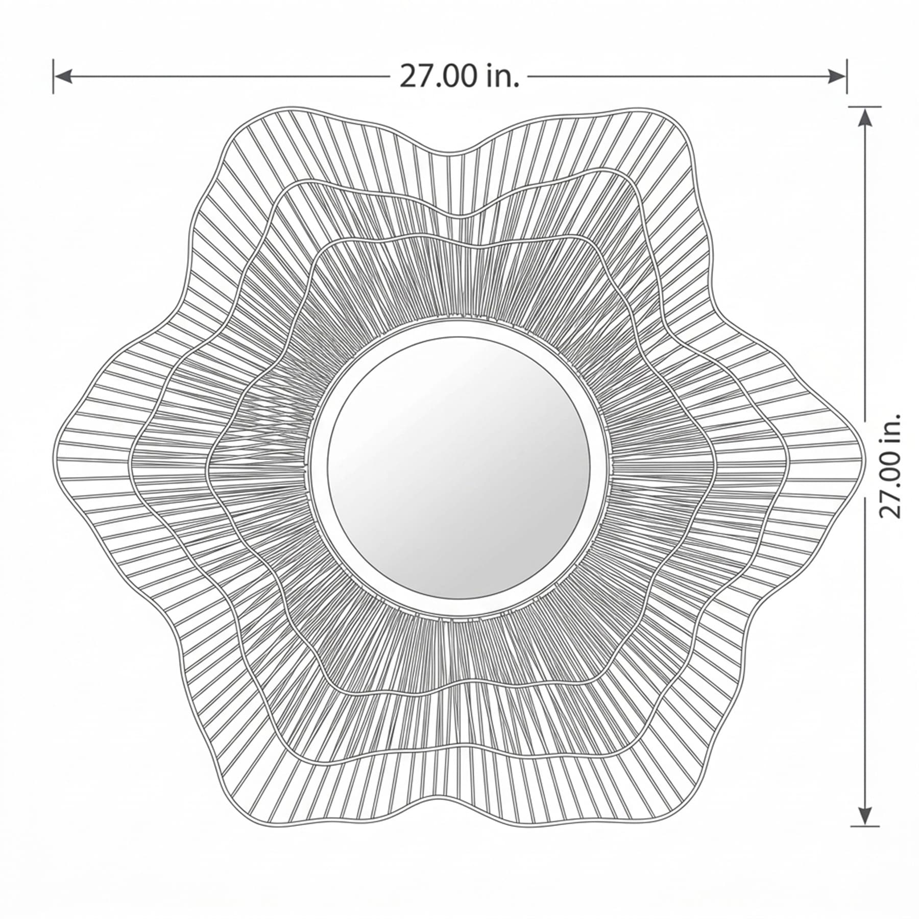 SINOFURN SYE3700009SL Decor-Mirrors - View #3