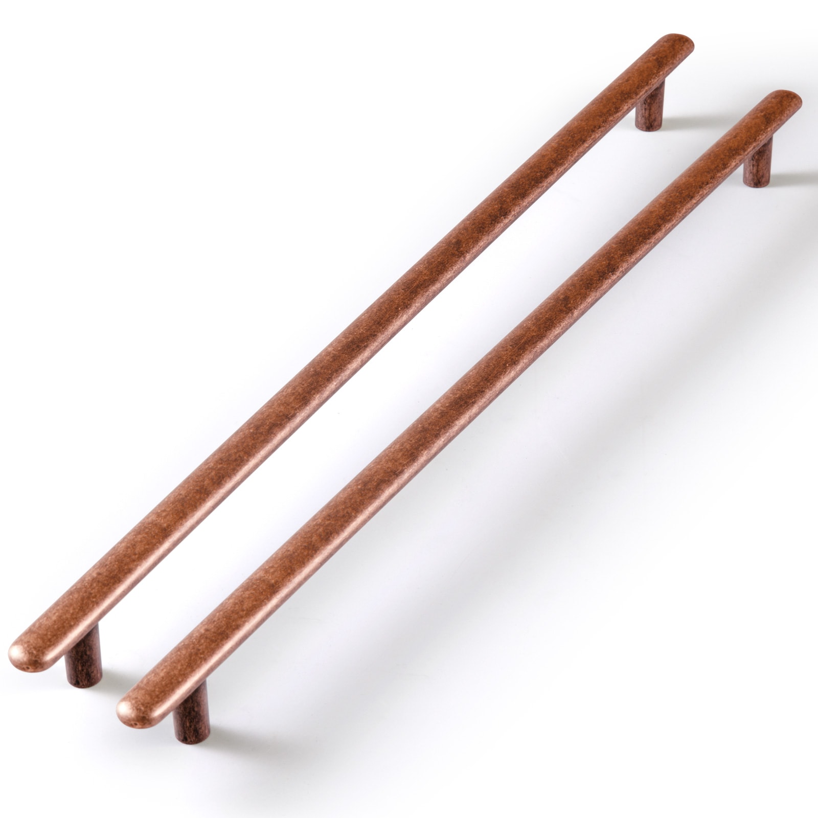 Miaokesen 9572AC-320 12-5/8-in , 320mm Center to Center Antique Copper Novelty Bar 6 -Pack