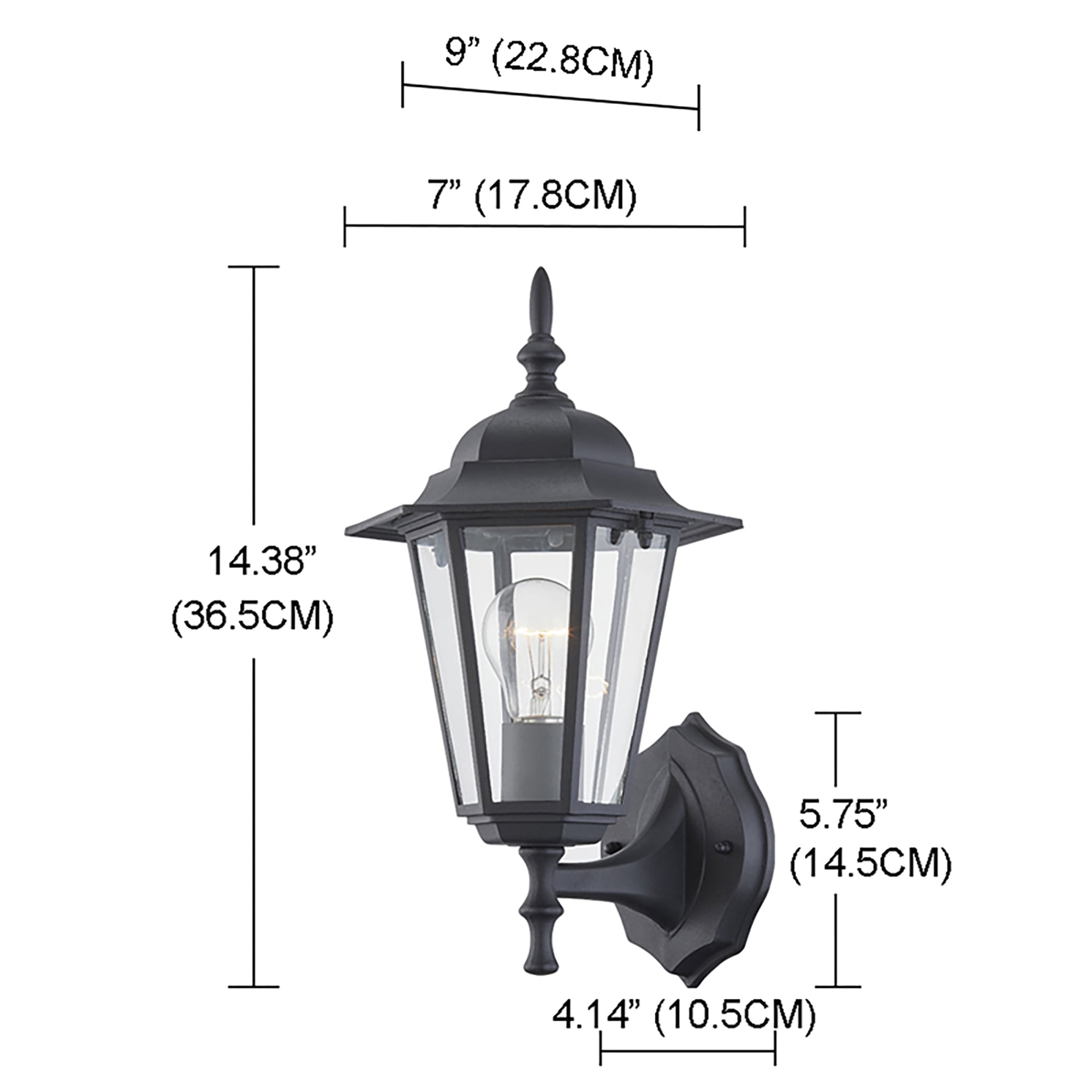 Forclover ALTCH-7331 Outdoor-Wall-Lighting - View #2