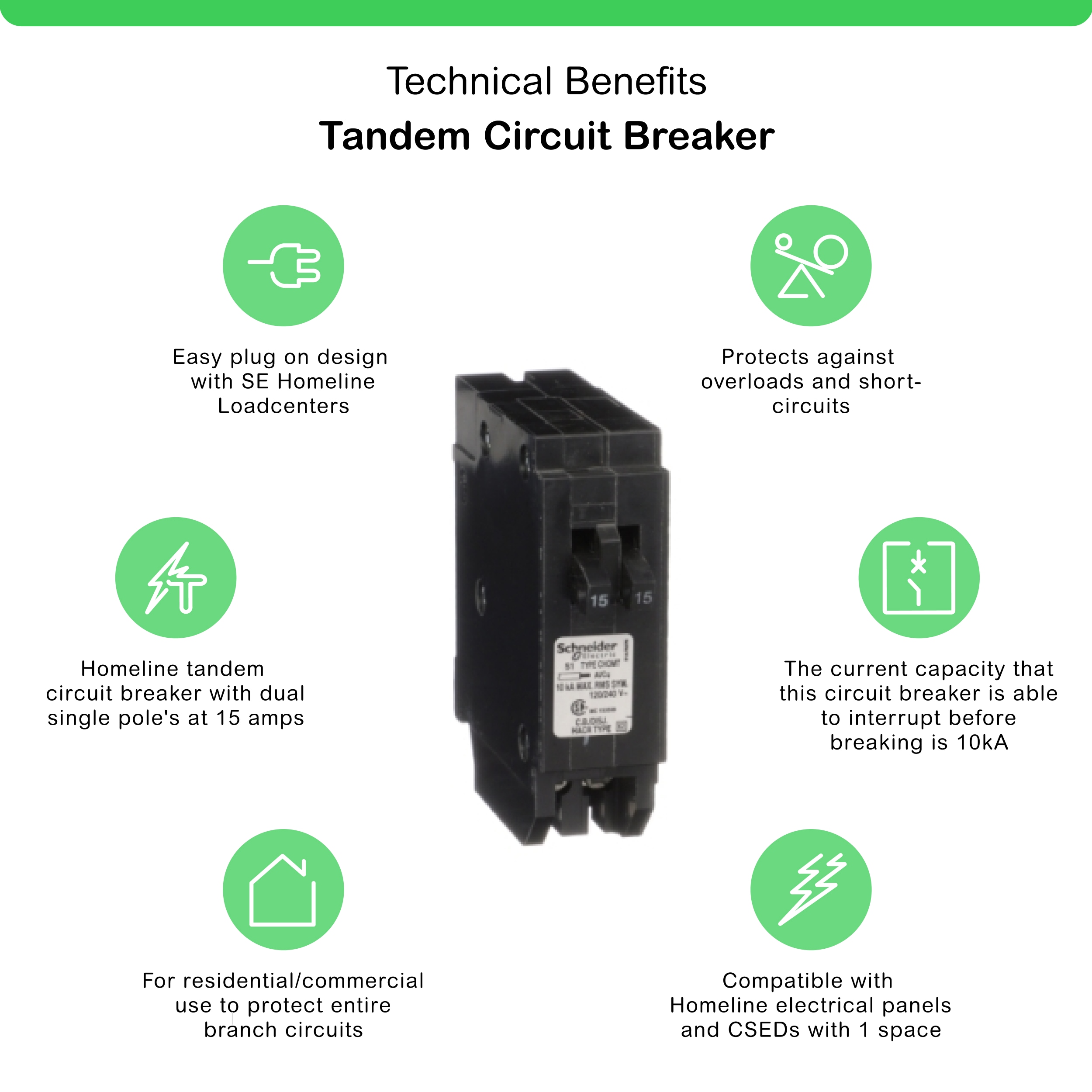 Square D HOMT1515CP Circuit-Breakers - View #4