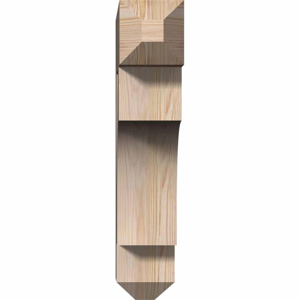 Ekena Millwork BKT06X24X28WTL04SDF Exterior-Brackets-Braces - View #2