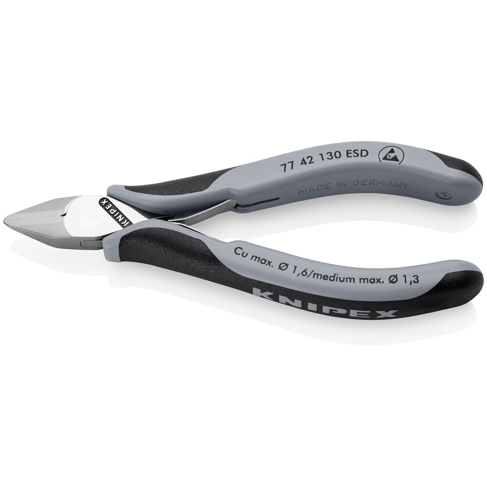 KNIPEX 77 42 130 ESD sidecutters - View #2
